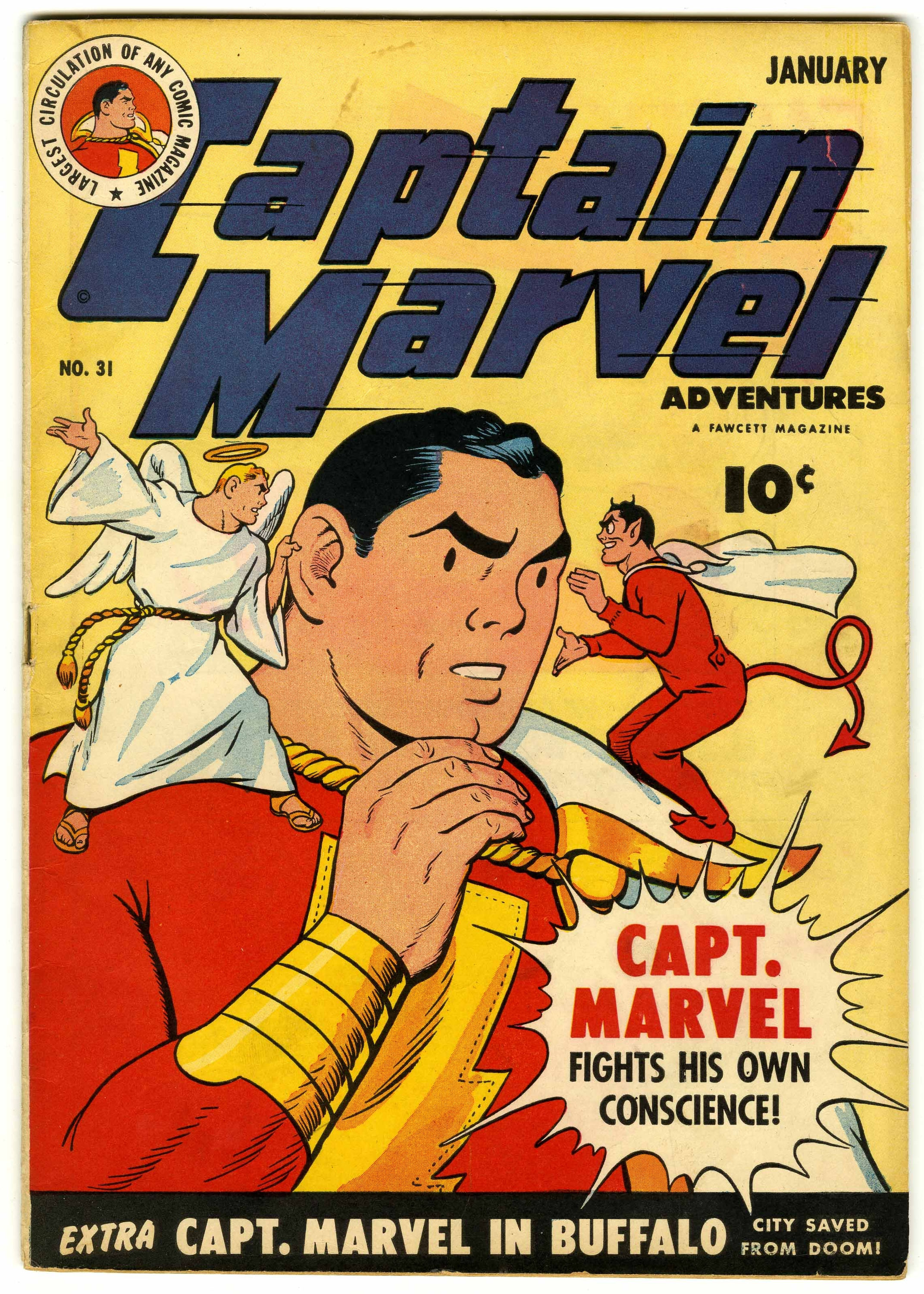 Read online Captain Marvel Adventures comic -  Issue #31 - 1