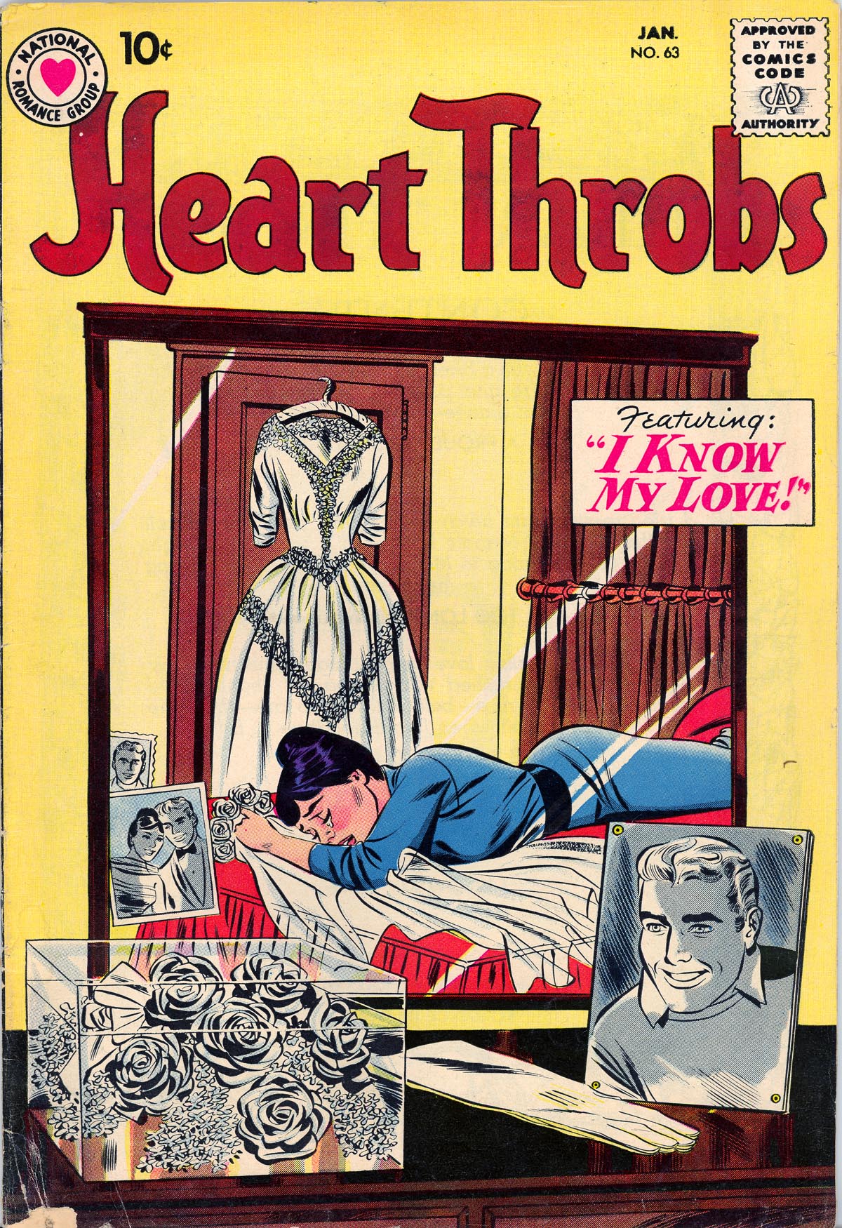 Read online Heart Throbs comic -  Issue #63 - 1