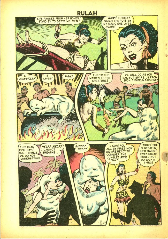 Read online Rulah - Jungle Goddess comic -  Issue #19 - 27