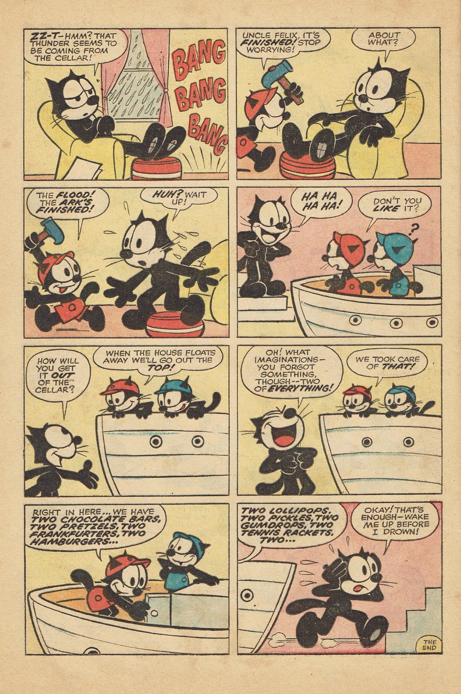 Read online Felix the Cat (1955) comic -  Issue #118 - 32