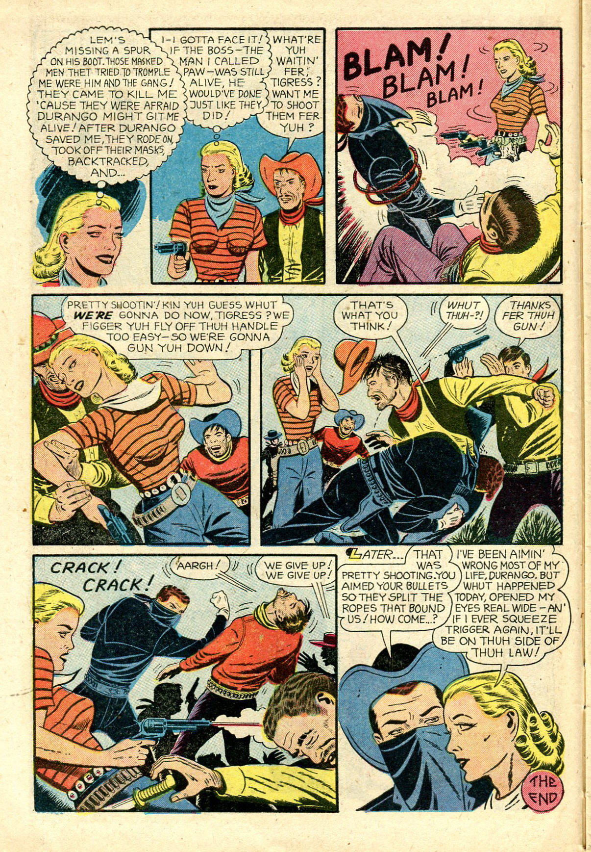 Read online Charles Starrett as The Durango Kid comic -  Issue #32 - 10