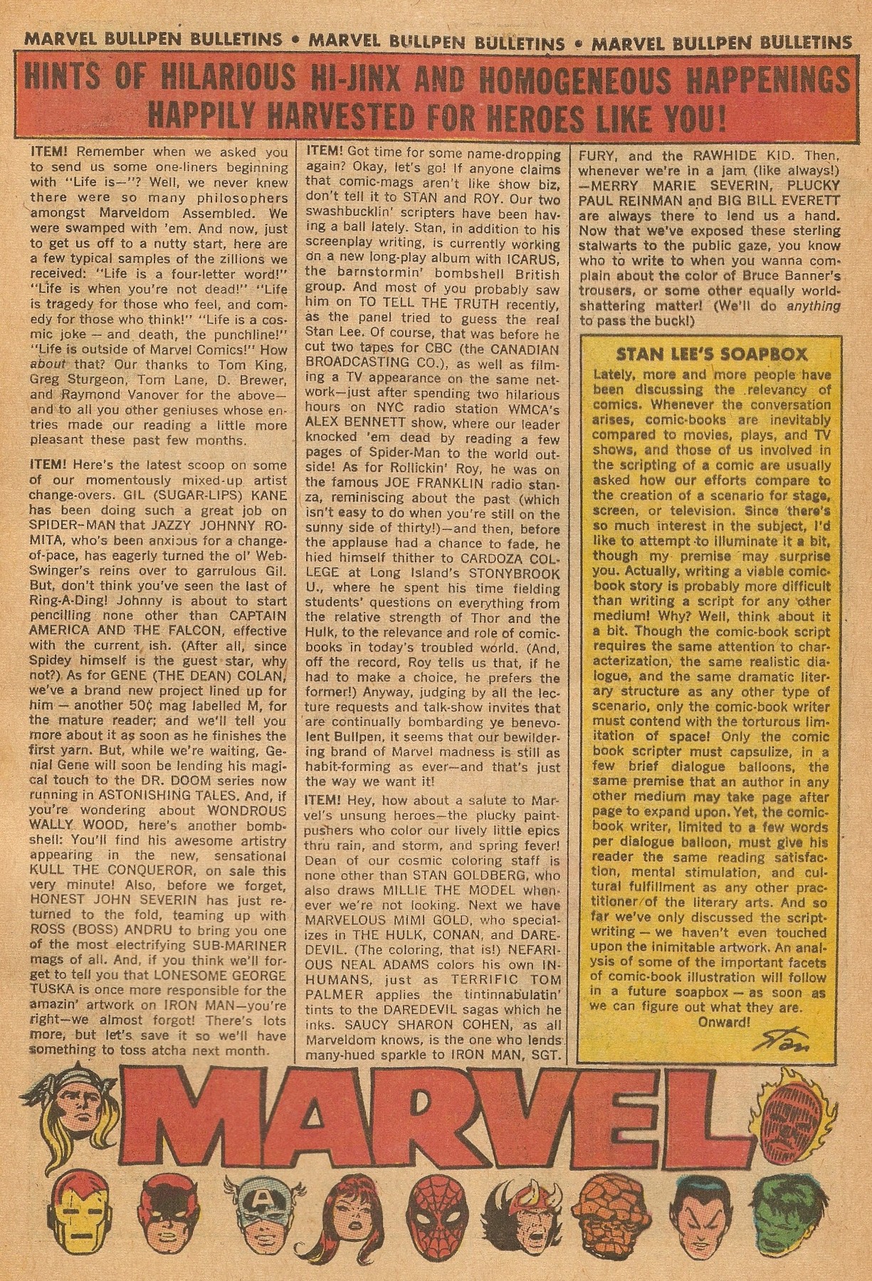 Read online Marvel Tales (1964) comic -  Issue #31 - 65