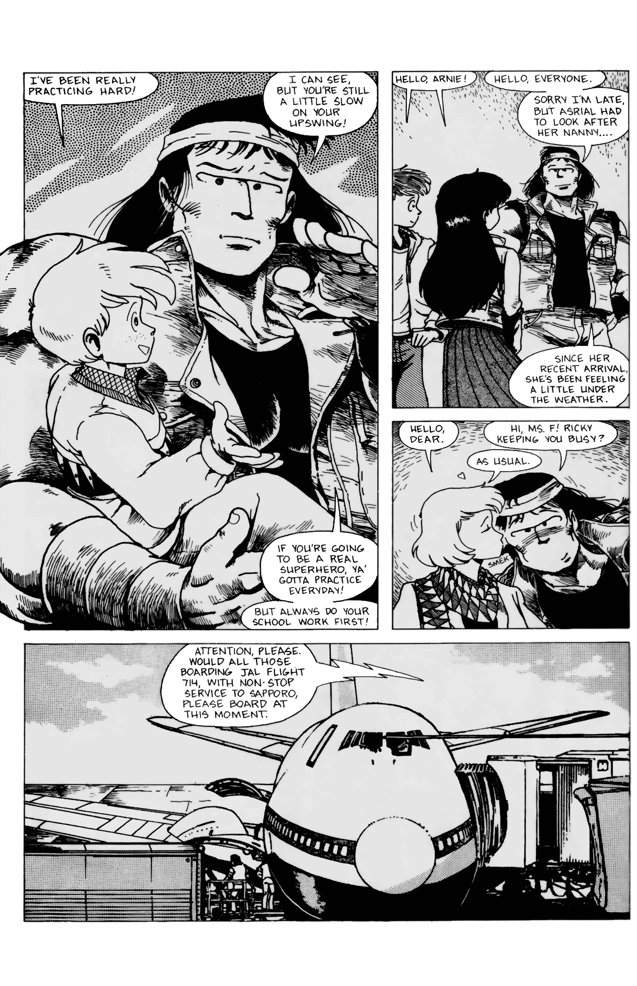 Read online Ninja High School (1986) comic -  Issue #5 - 6