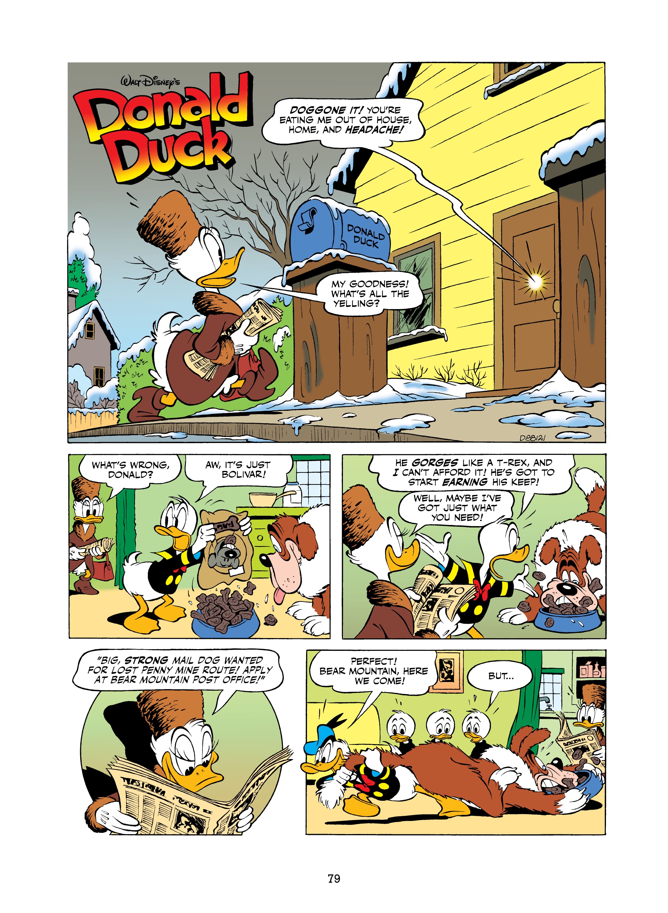 Read online Walt Disney's Uncle Scrooge & Donald Duck: Bear Mountain Tales comic -  Issue # TPB (Part 1) - 79