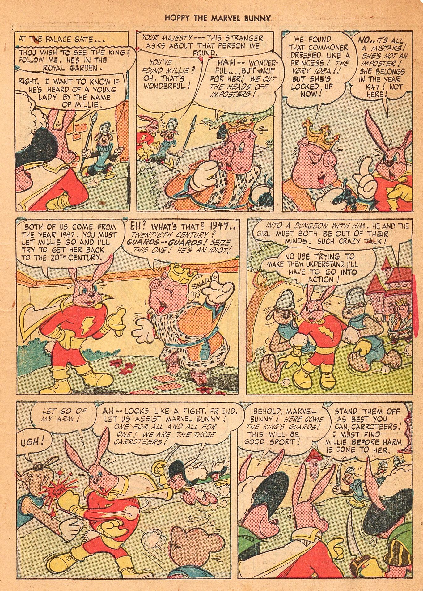 Read online Hoppy The Marvel Bunny comic -  Issue #8 - 9