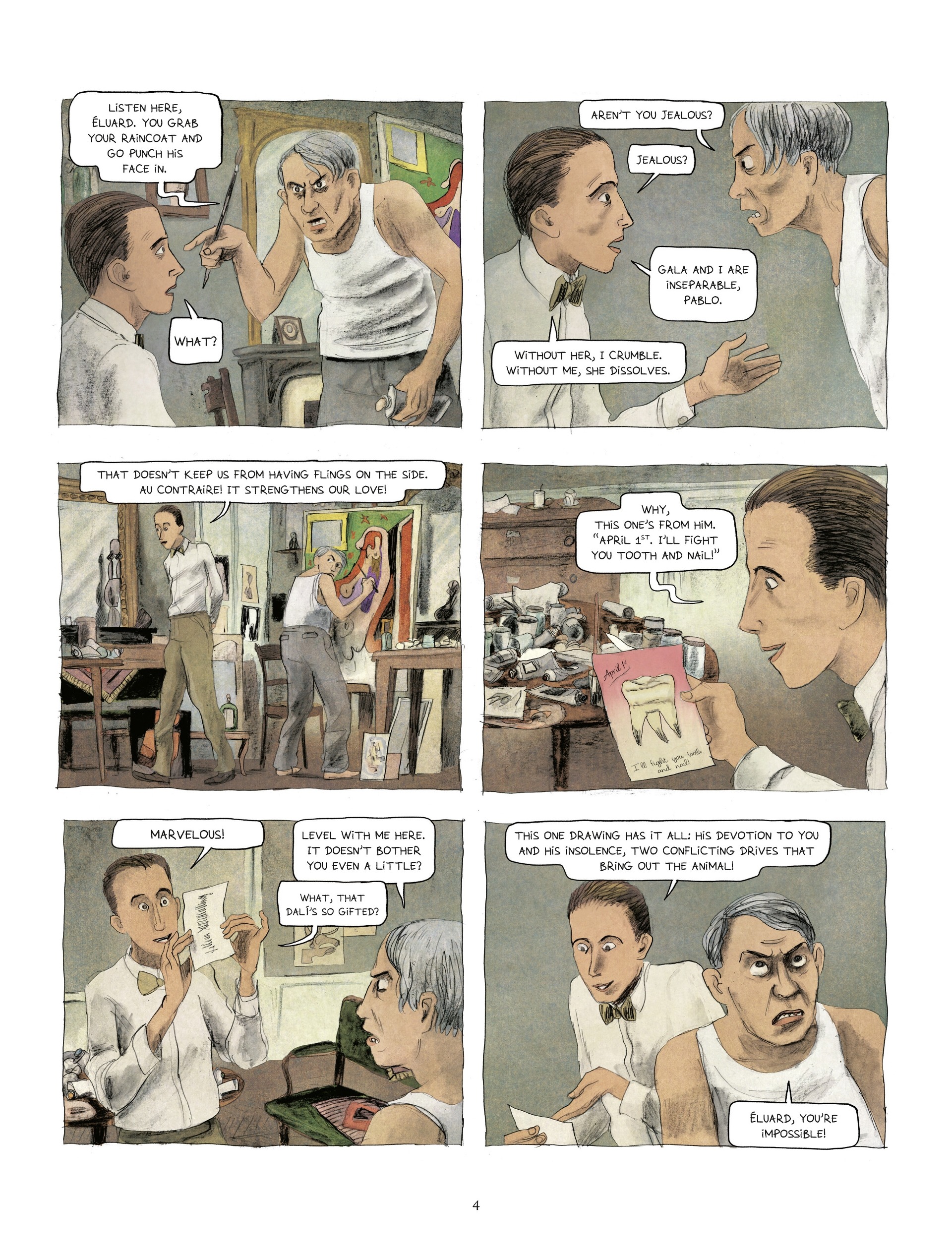 Read online Dalí: Before Gala comic -  Issue # TPB - 6