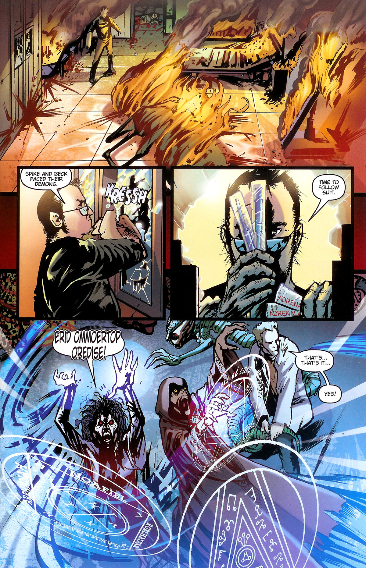 Read online Spike: Asylum comic -  Issue #5 - 13