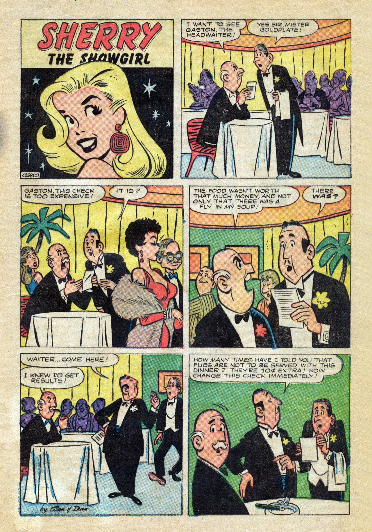 Read online Sherry the Showgirl (1956) comic -  Issue #2 - 17