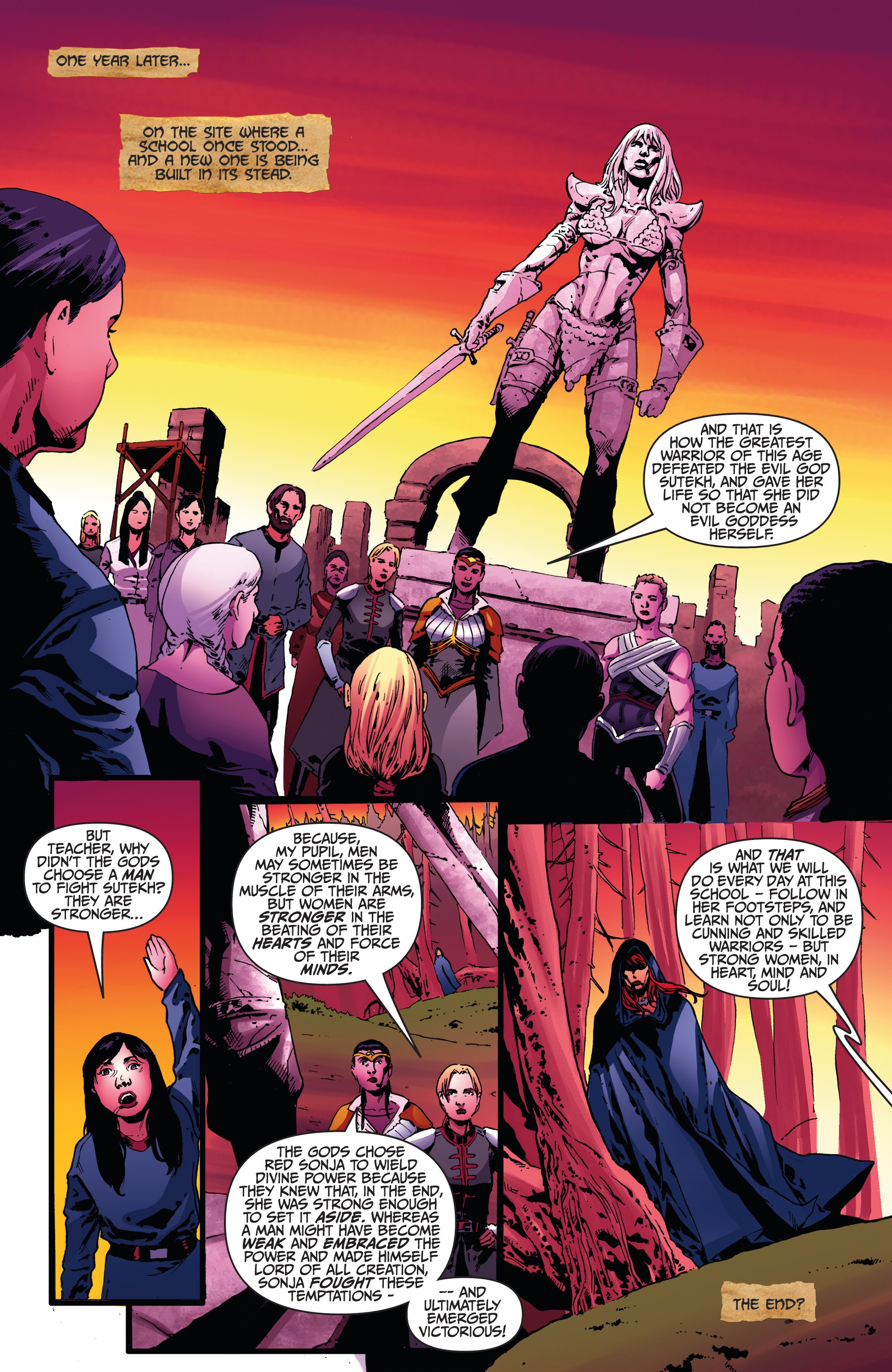 Read online Red Sonja: Vulture's Circle comic -  Issue # _TPB - 118