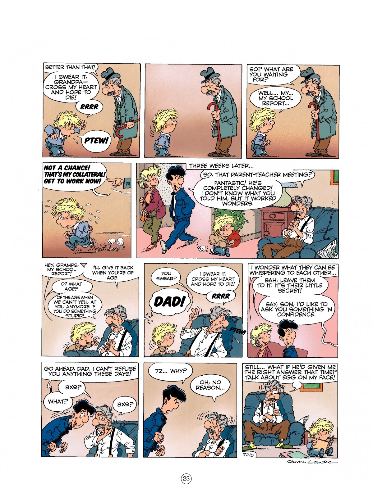 Read online Cedric comic -  Issue #4 - 23