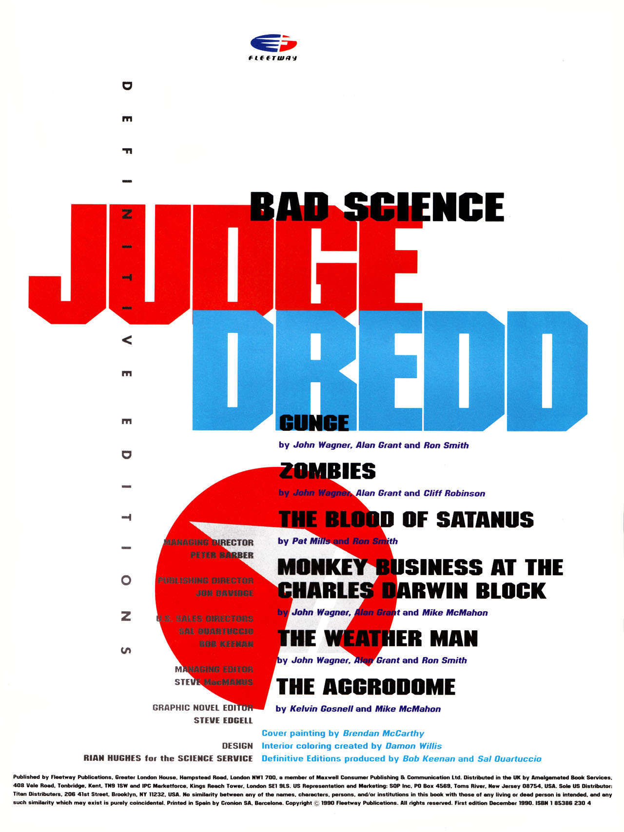 Read online Judge Dredd Definitive Editions: Bad Science comic -  Issue # Full - 3