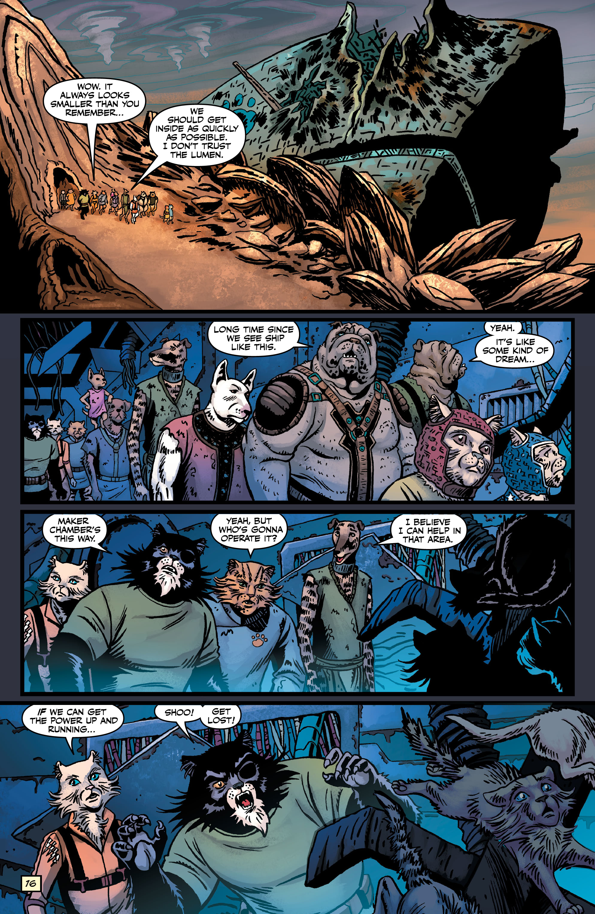 Read online Captain Ginger Season 2 comic -  Issue #5 - 17