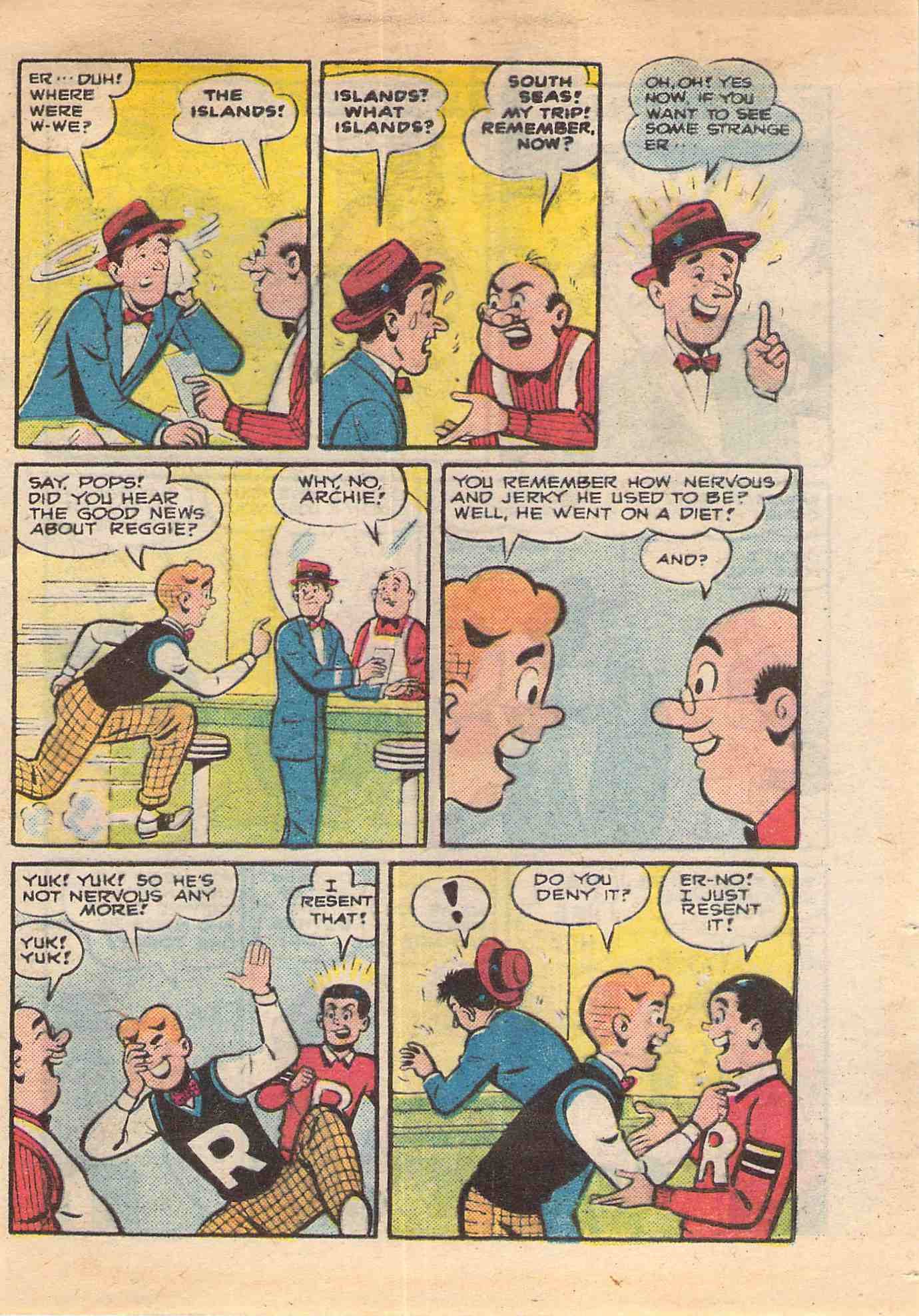 Read online Archie's Double Digest Magazine comic -  Issue #32 - 152
