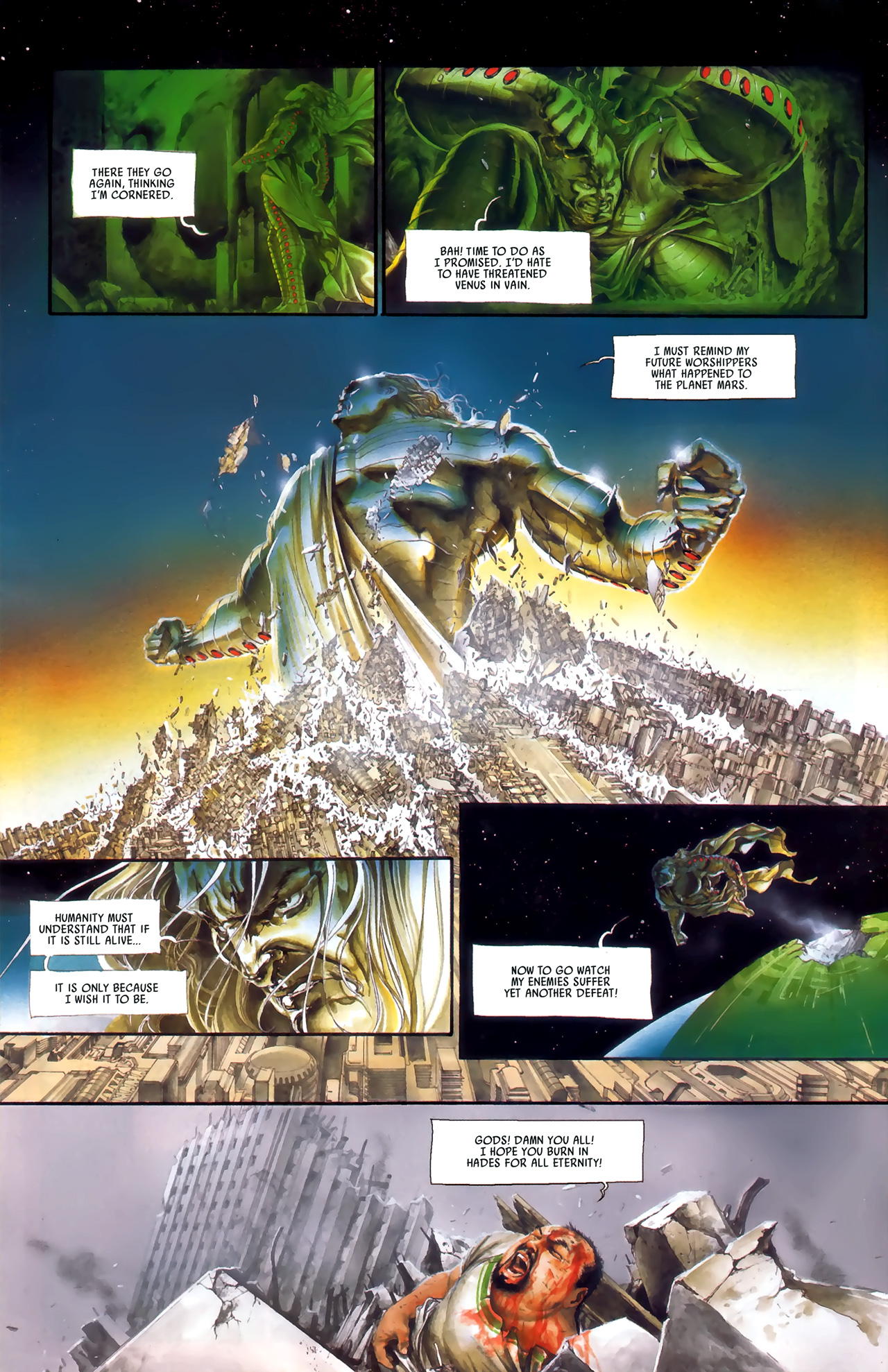 Read online Scourge Of The Gods: The Fall comic -  Issue #3 - 32