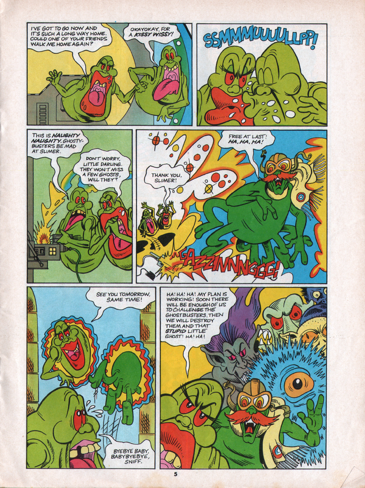 Read online The Real Ghostbusters comic -  Issue #53 - 5