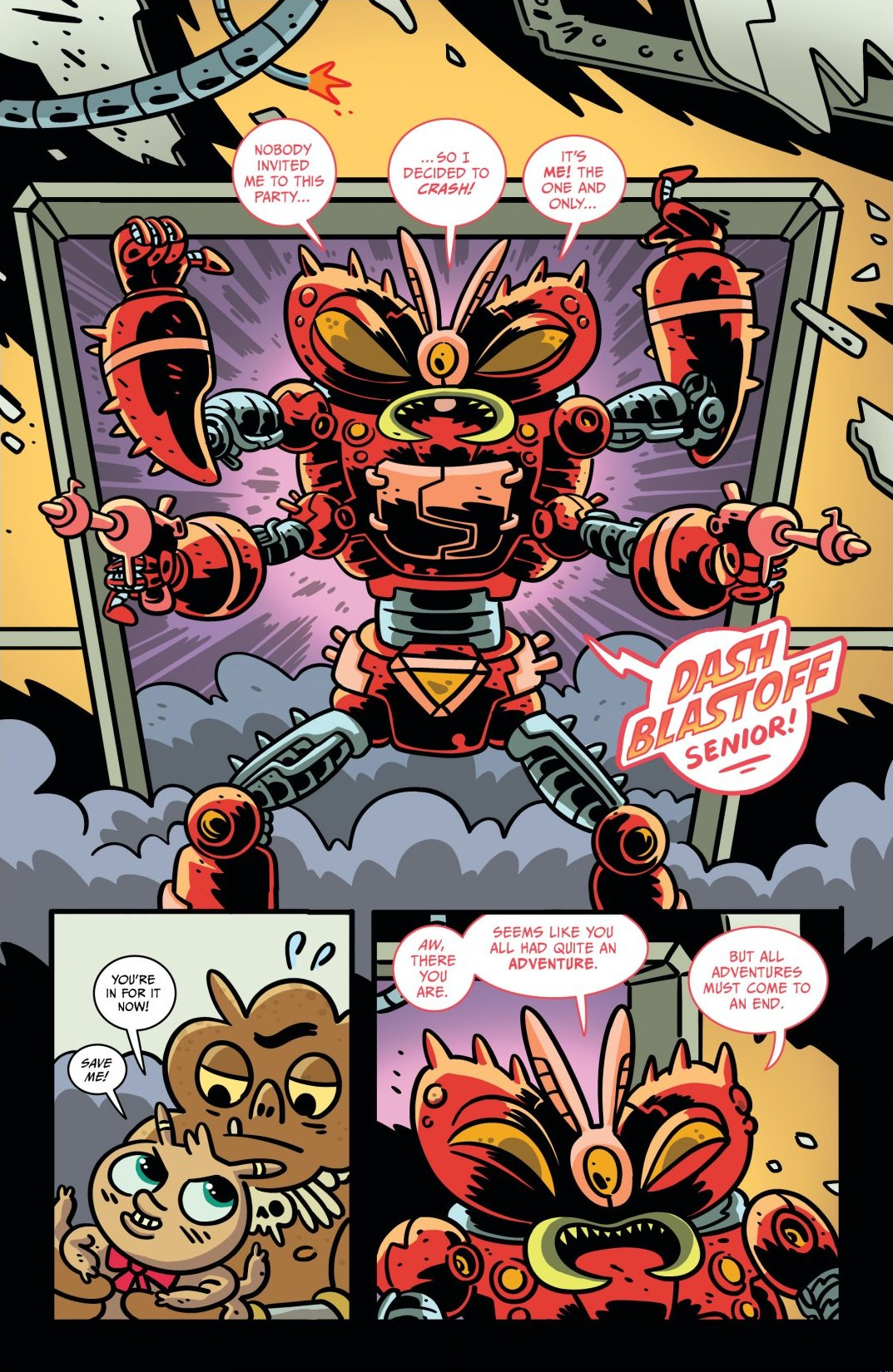 Read online Orcs in Space comic -  Issue # TPB - 91