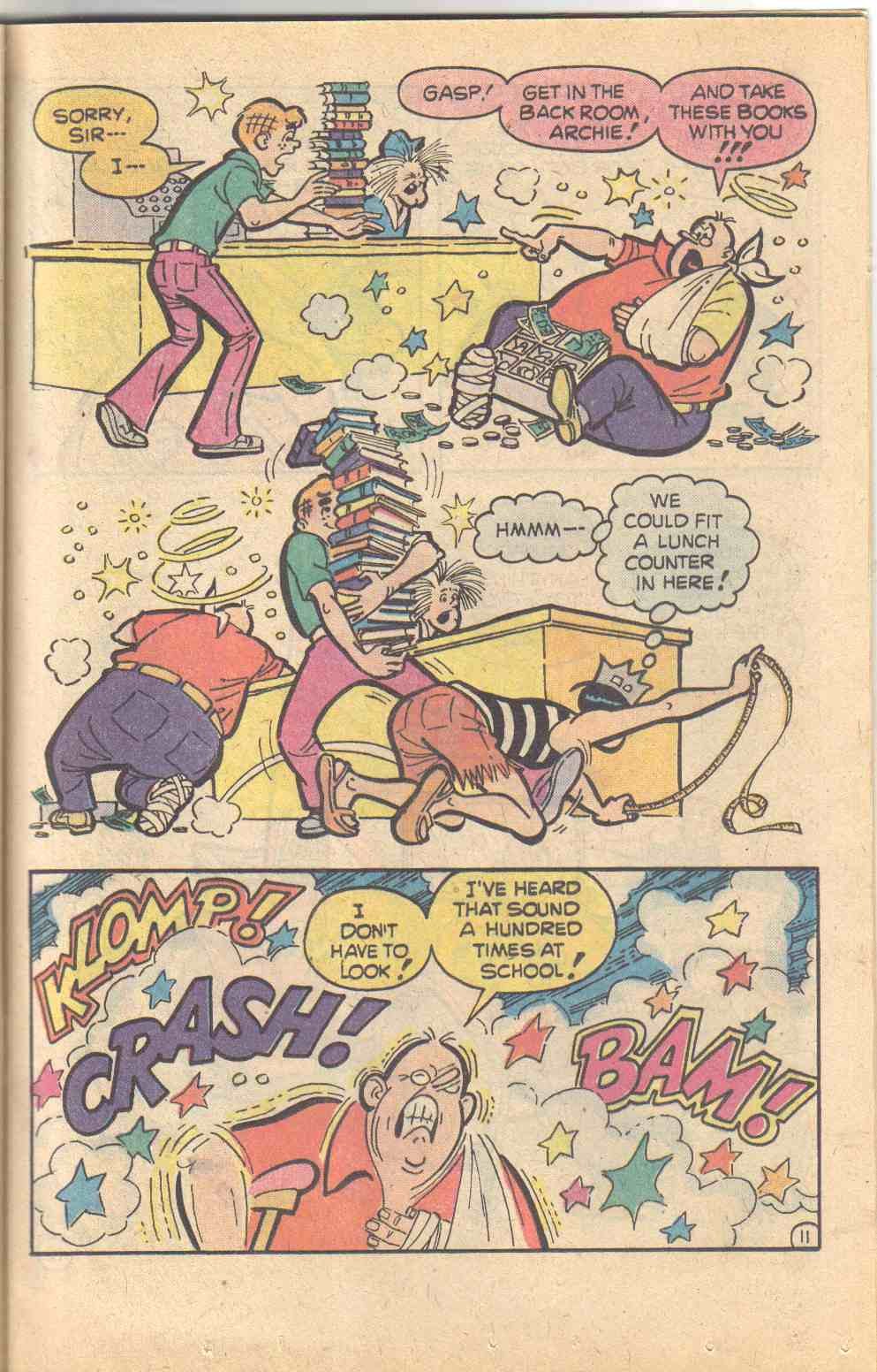 Read online Archie Gets a Job comic -  Issue # Full - 13