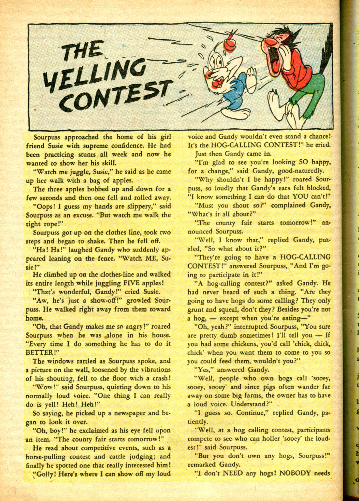 Read online Paul Terry's Mighty Mouse Comics comic -  Issue #39 - 90