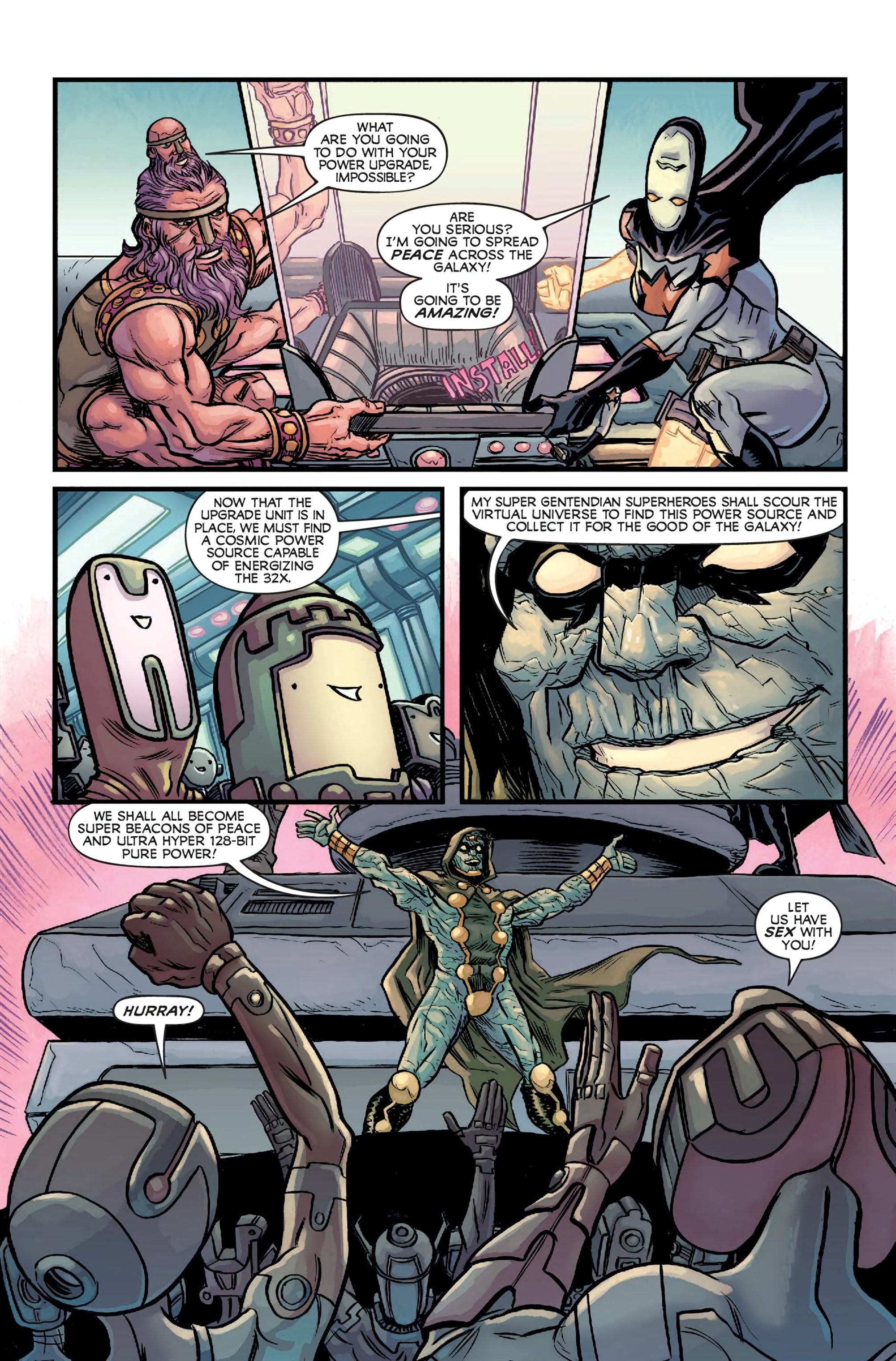 Read online God Hates Astronauts comic -  Issue # _The Omnimegabus (Part 4) - 84