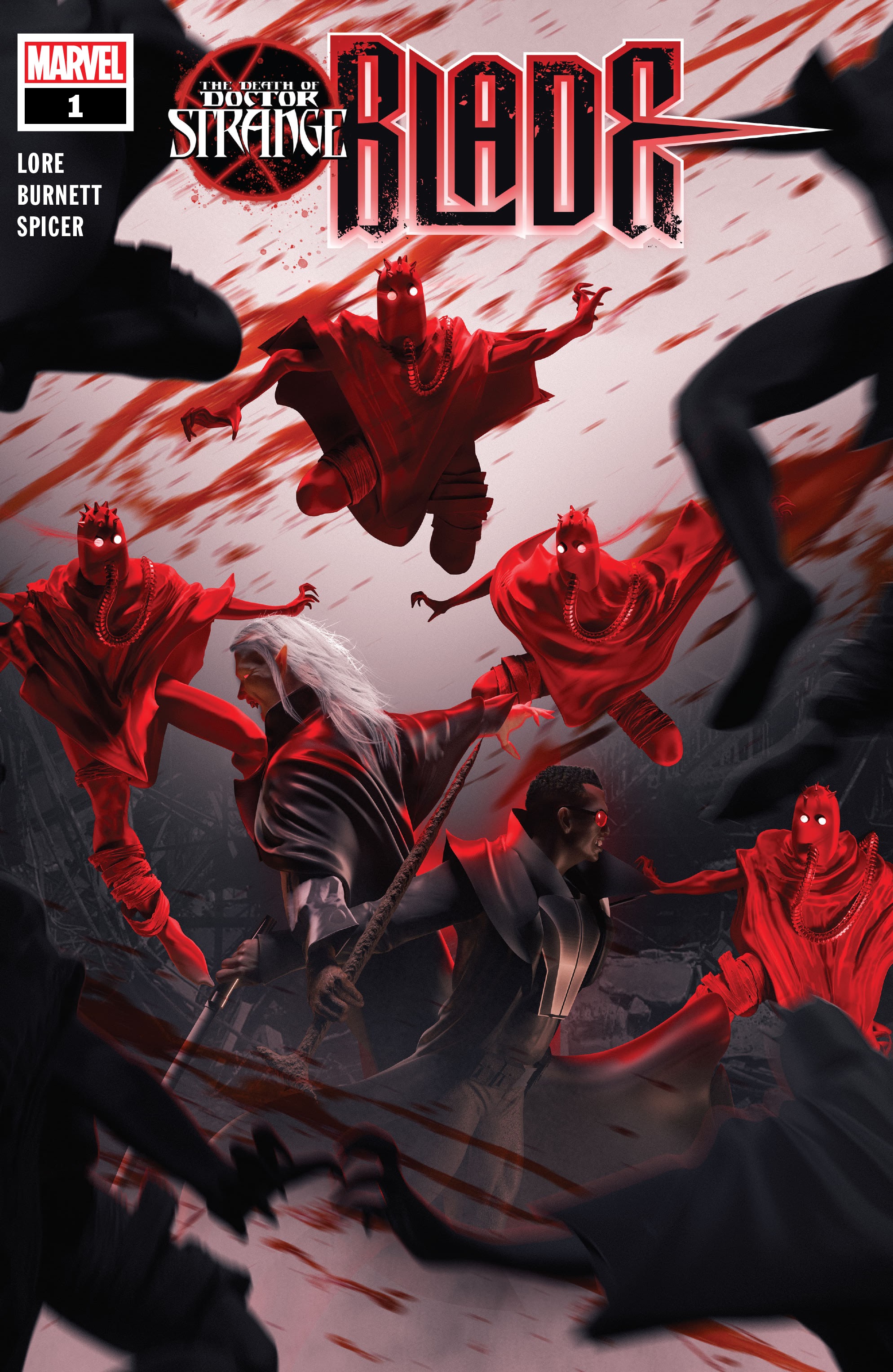 Read online Death of Doctor Strange: One-Shots comic -  Issue # Blade - 1