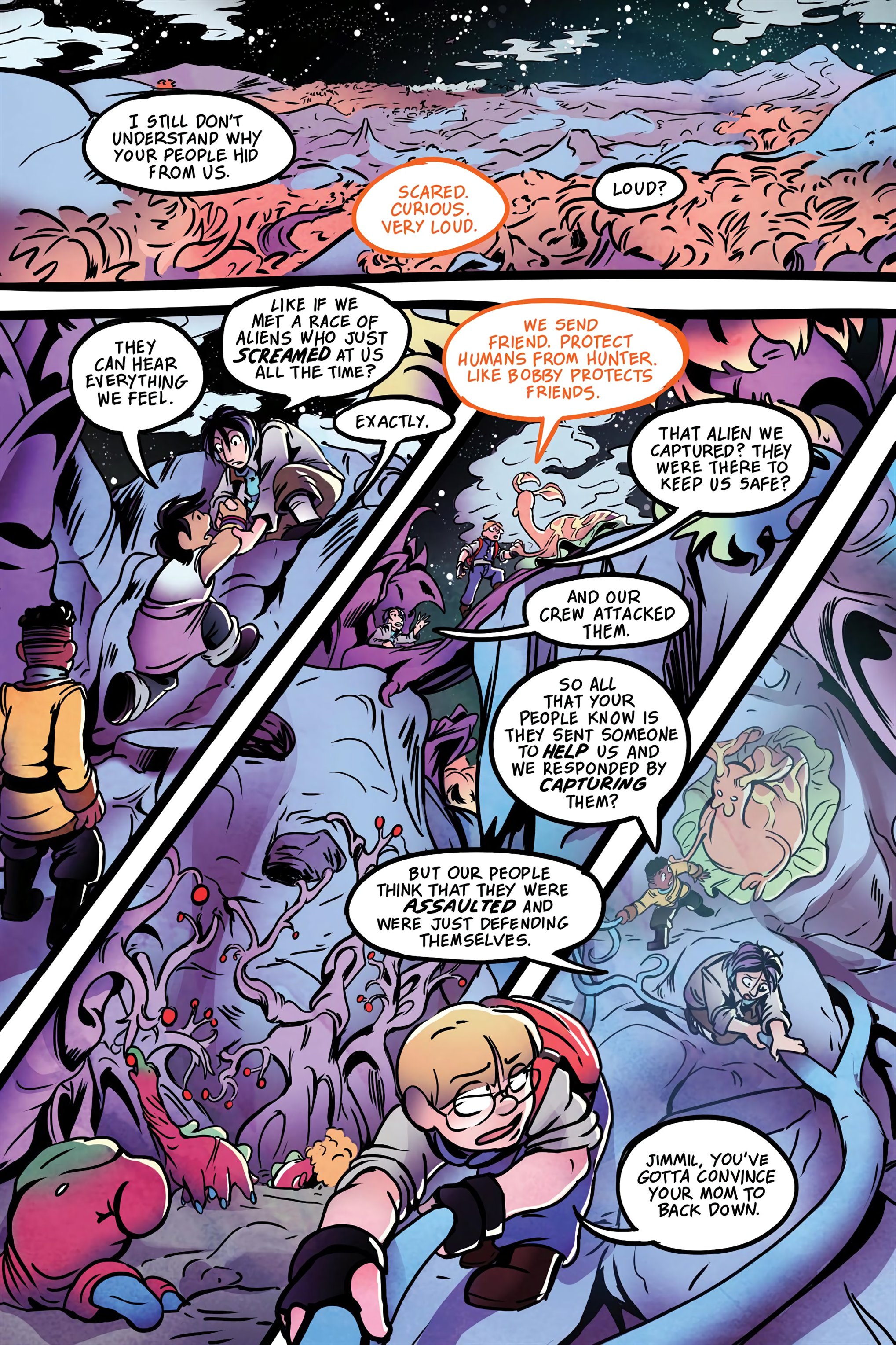 Read online Cosmic Cadets: Contact! comic -  Issue # TPB (Part 2) - 14