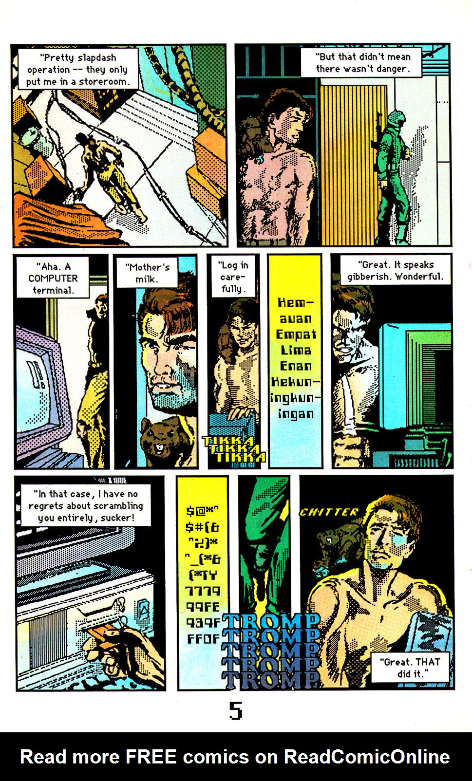 Read online Shatter comic -  Issue #6 - 7