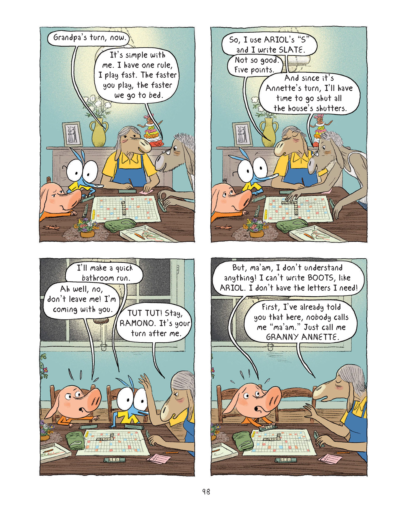 Read online Ariol comic -  Issue # TPB 5 - 100