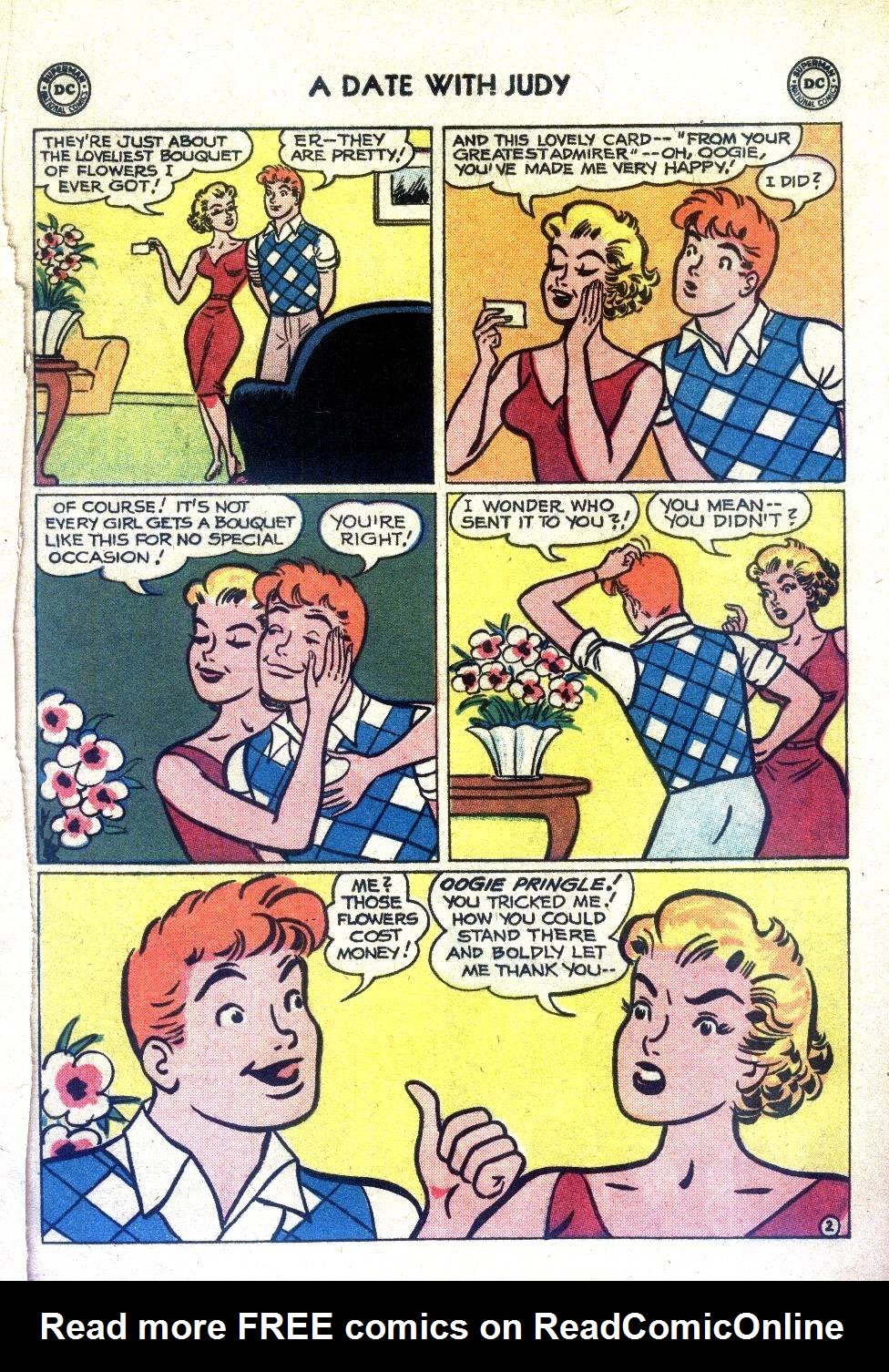 Read online A Date with Judy comic -  Issue #73 - 17