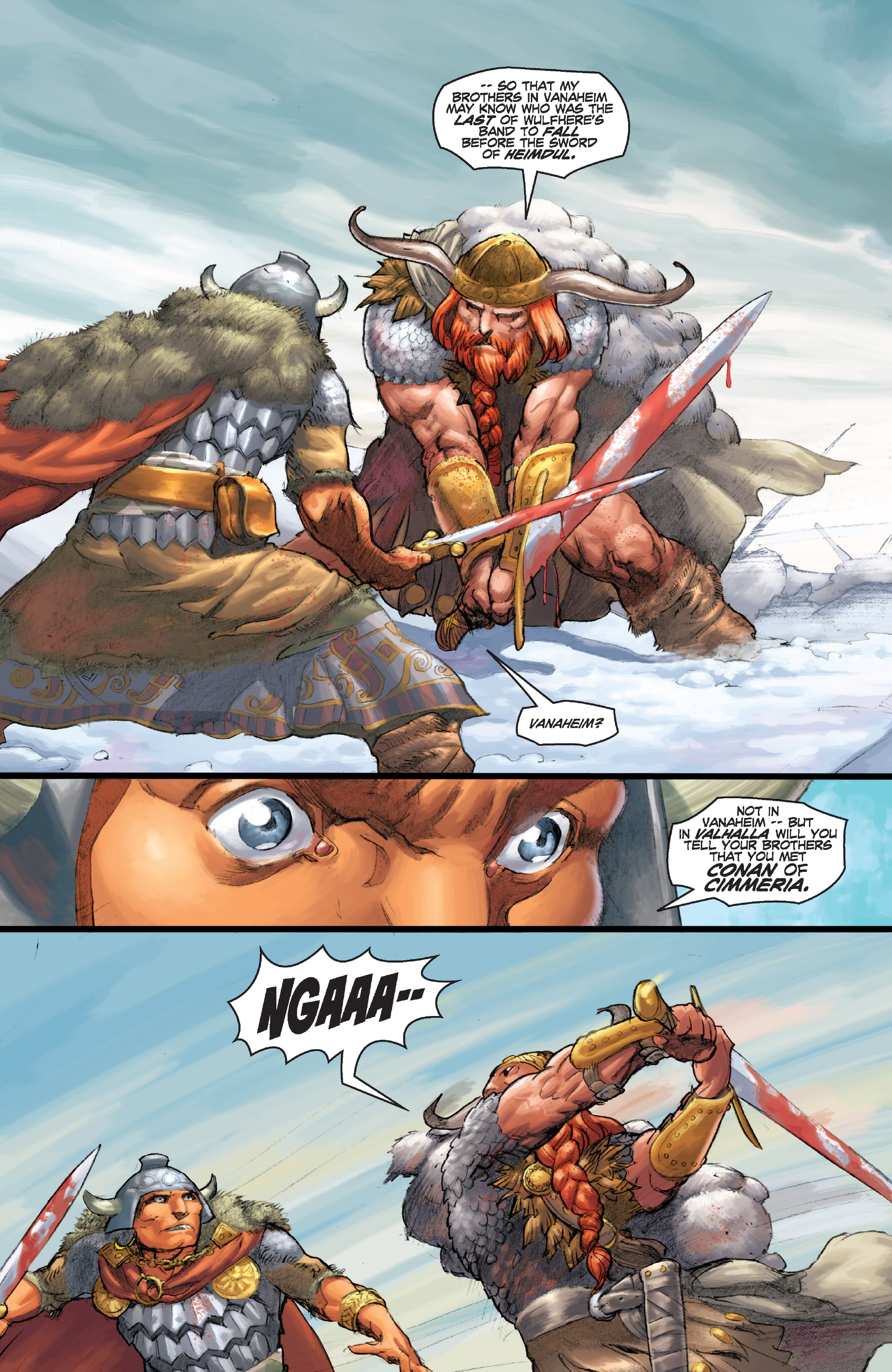 Read online Conan Chronicles Epic Collection comic -  Issue # TPB Out of the Darksome Hills (Part 1) - 46