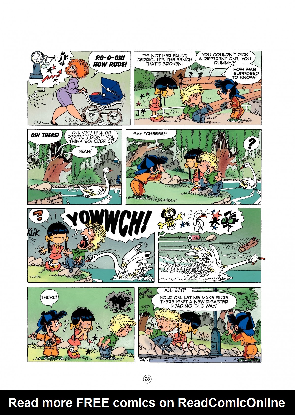 Read online Cedric comic -  Issue #4 - 28