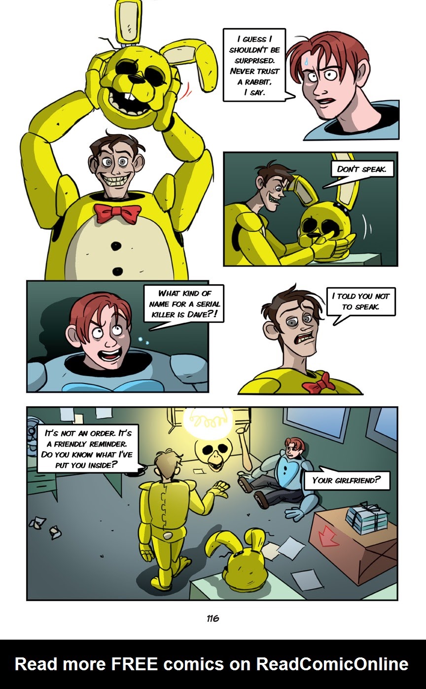 Read online Five Nights At Freddy's comic -  Issue # The Silver Eyes (Part 2) - 19