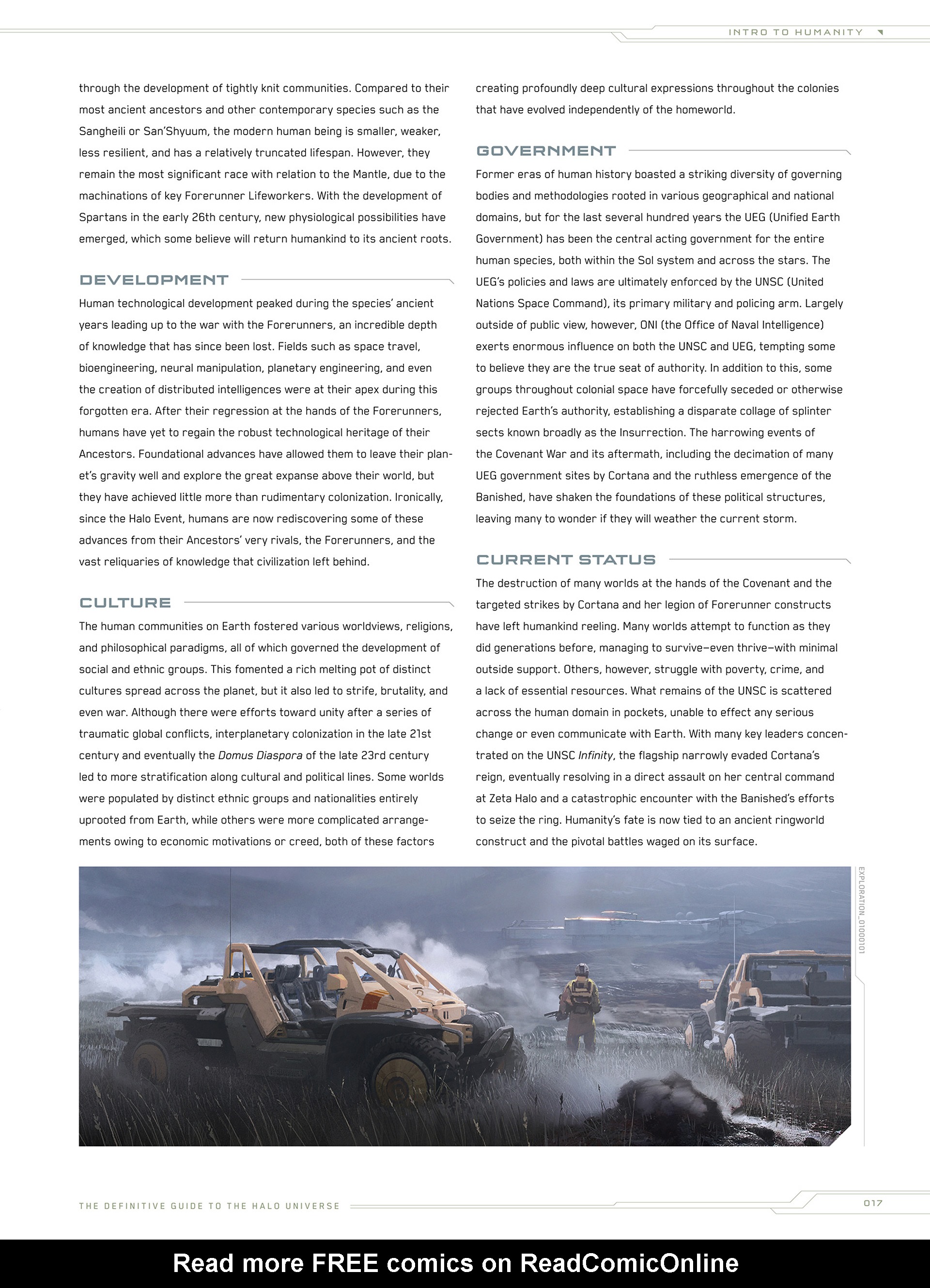 Read online Halo Encyclopedia comic -  Issue # TPB (Part 1) - 14