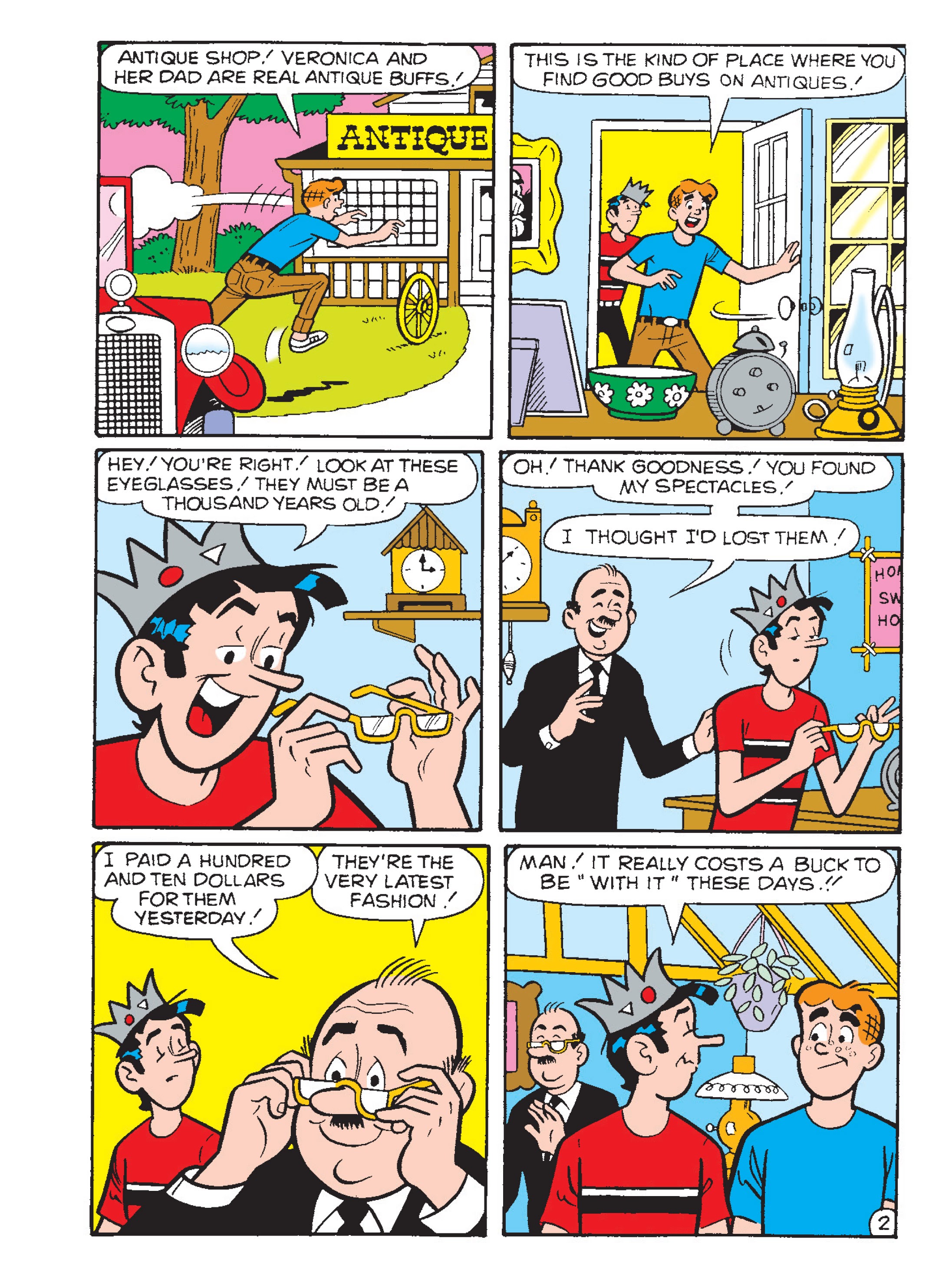 Read online Archie's Double Digest Magazine comic -  Issue #299 - 110