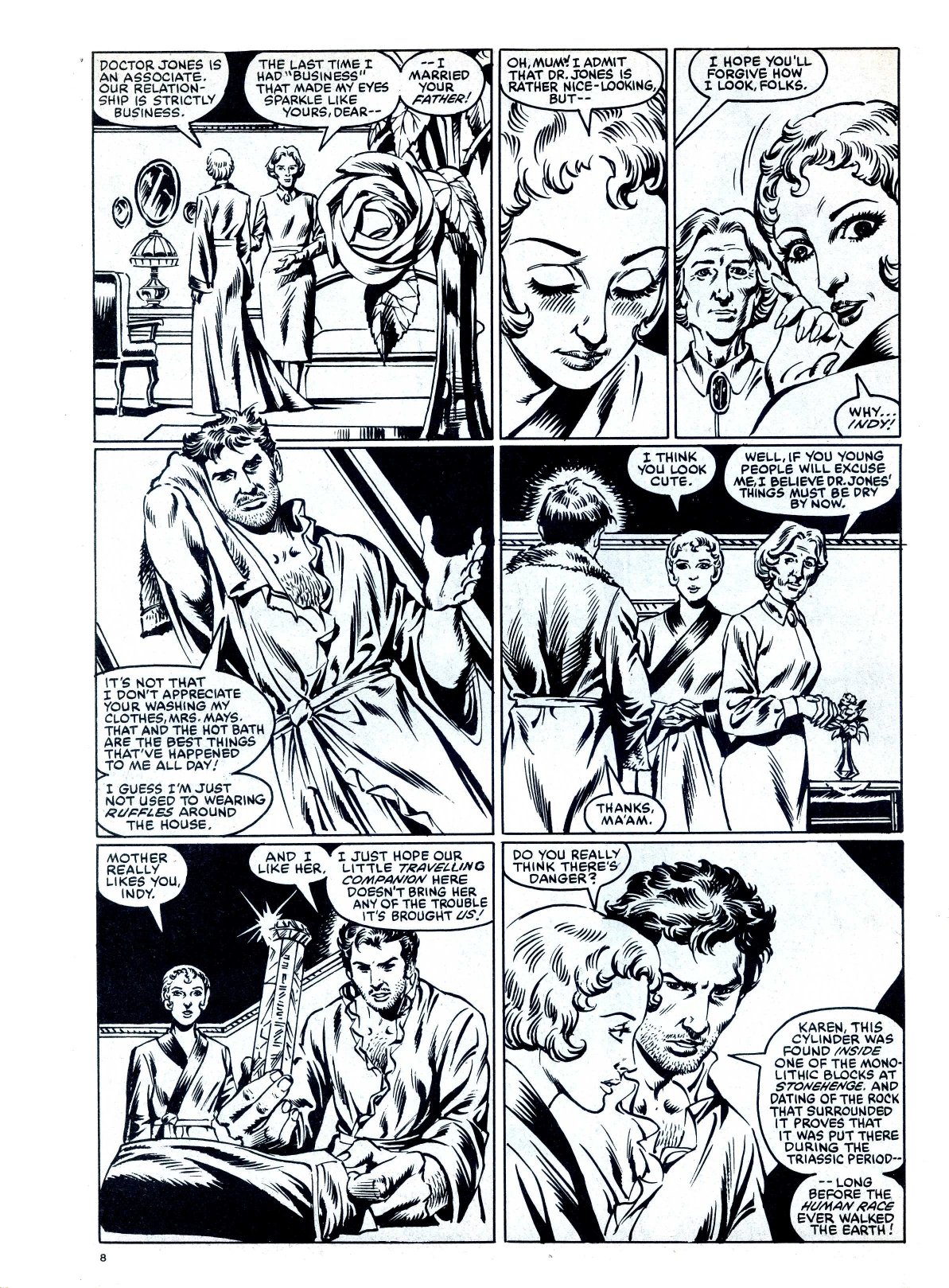 Read online Indiana Jones comic -  Issue #5 - 8