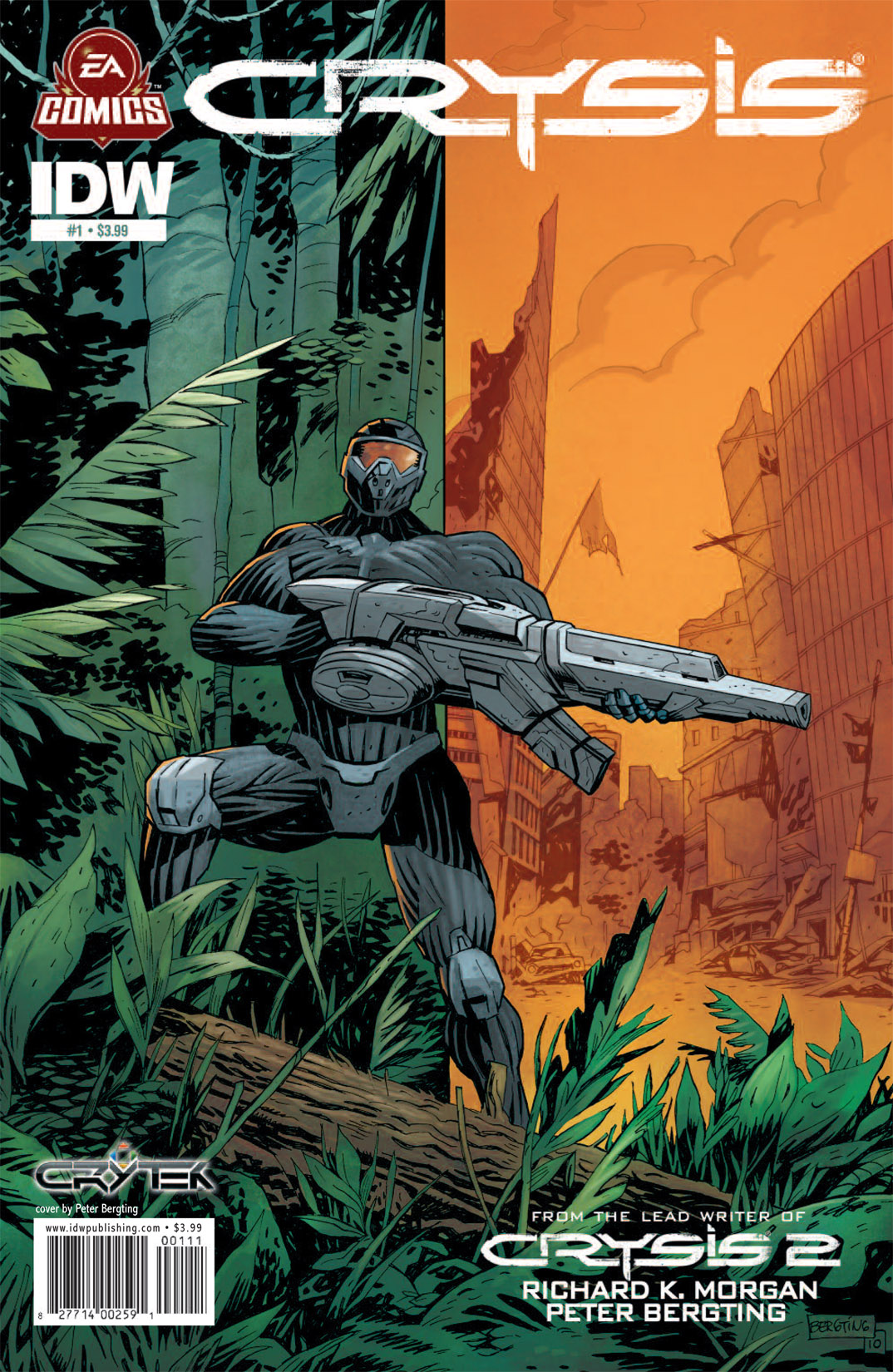 Read online Crysis comic -  Issue #1 - 1