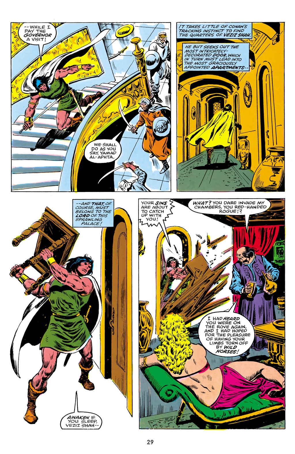 Read online The Chronicles of King Conan comic -  Issue # TPB 2 (Part 1) - 28