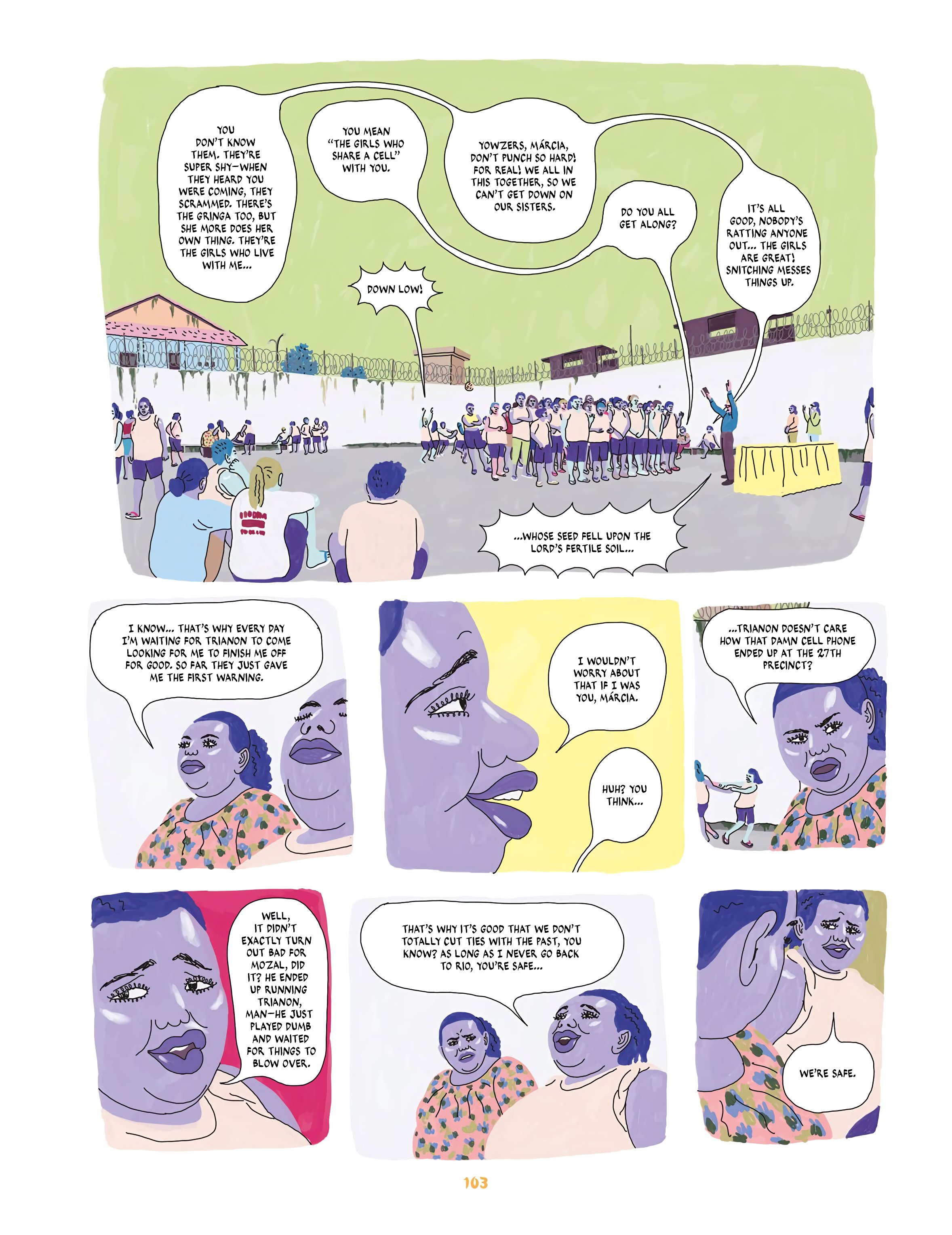 Read online Listen, Beautiful Márcia comic -  Issue # TPB - 104