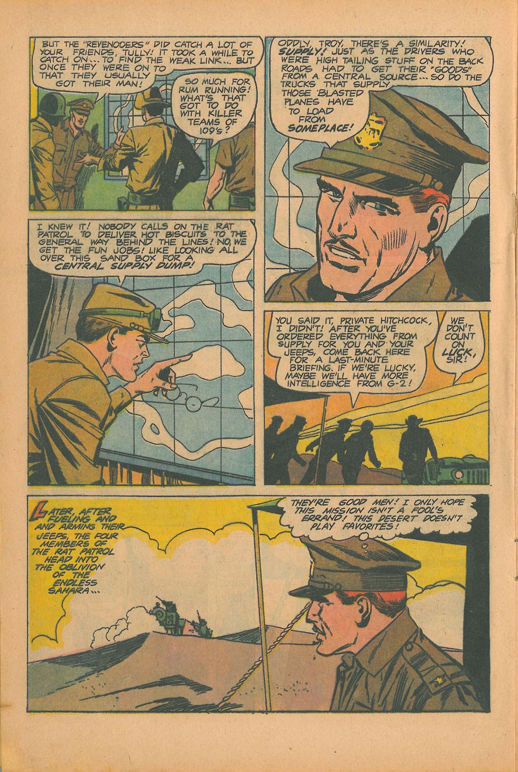 Read online The Rat Patrol comic -  Issue #6 - 6