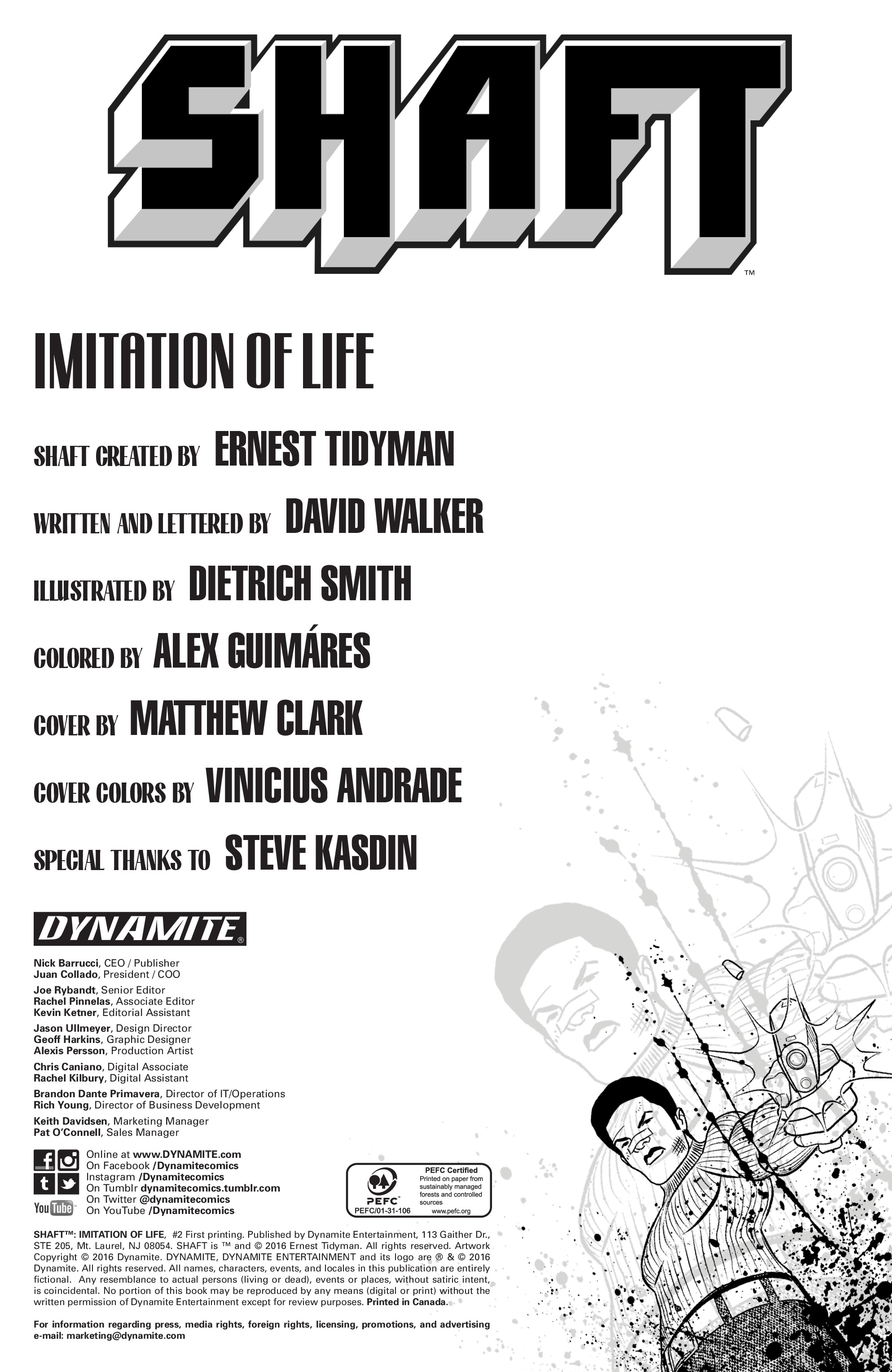 Read online Shaft: Imitation of Life comic -  Issue #2 - 2