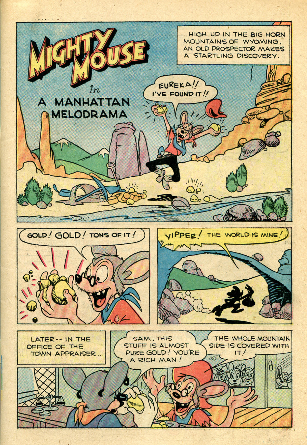 Read online Paul Terry's Mighty Mouse Comics comic -  Issue #21 - 11