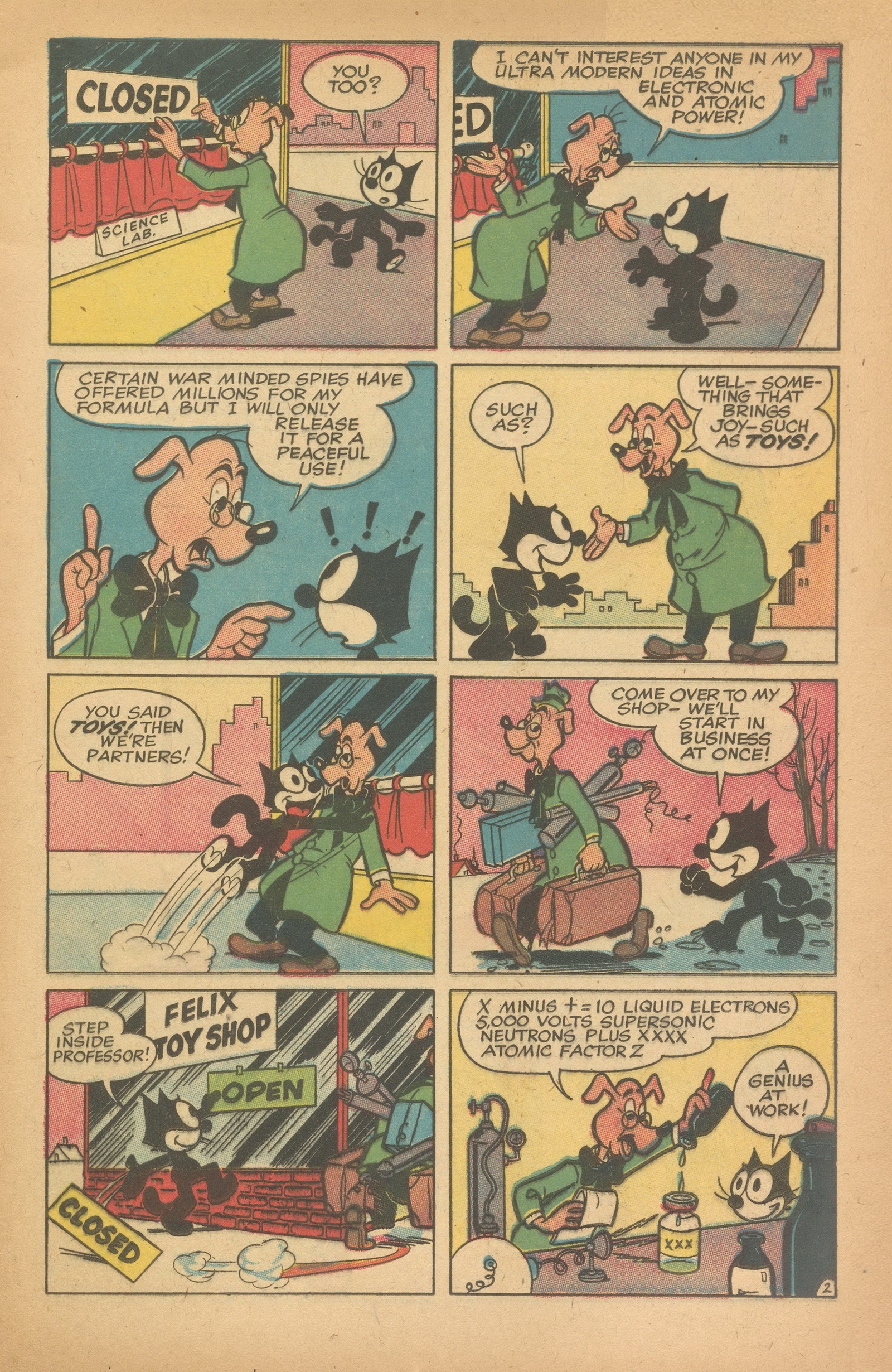 Read online Felix the Cat (1955) comic -  Issue #91 - 13