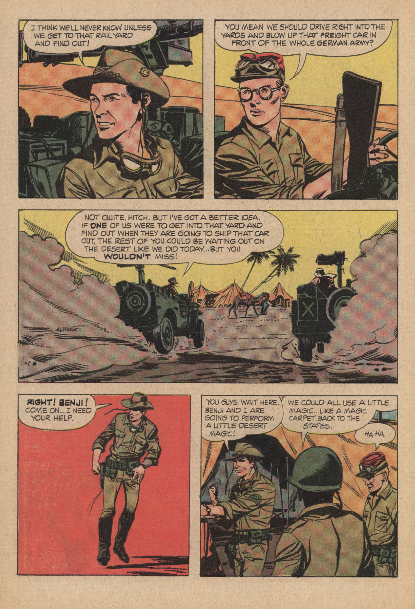 Read online The Rat Patrol comic -  Issue #4 - 6