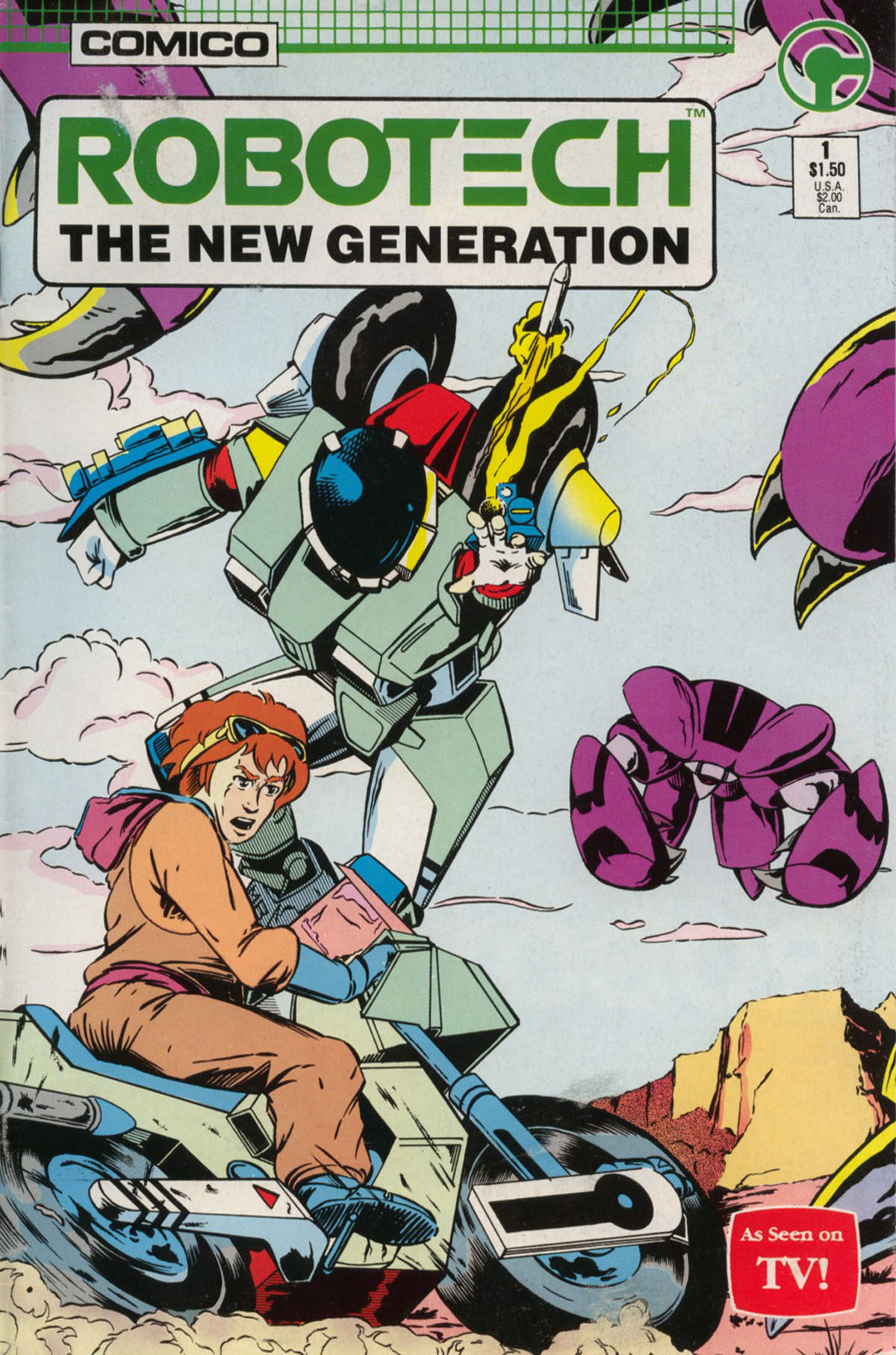 Read online Robotech The New Generation comic -  Issue #1 - 2