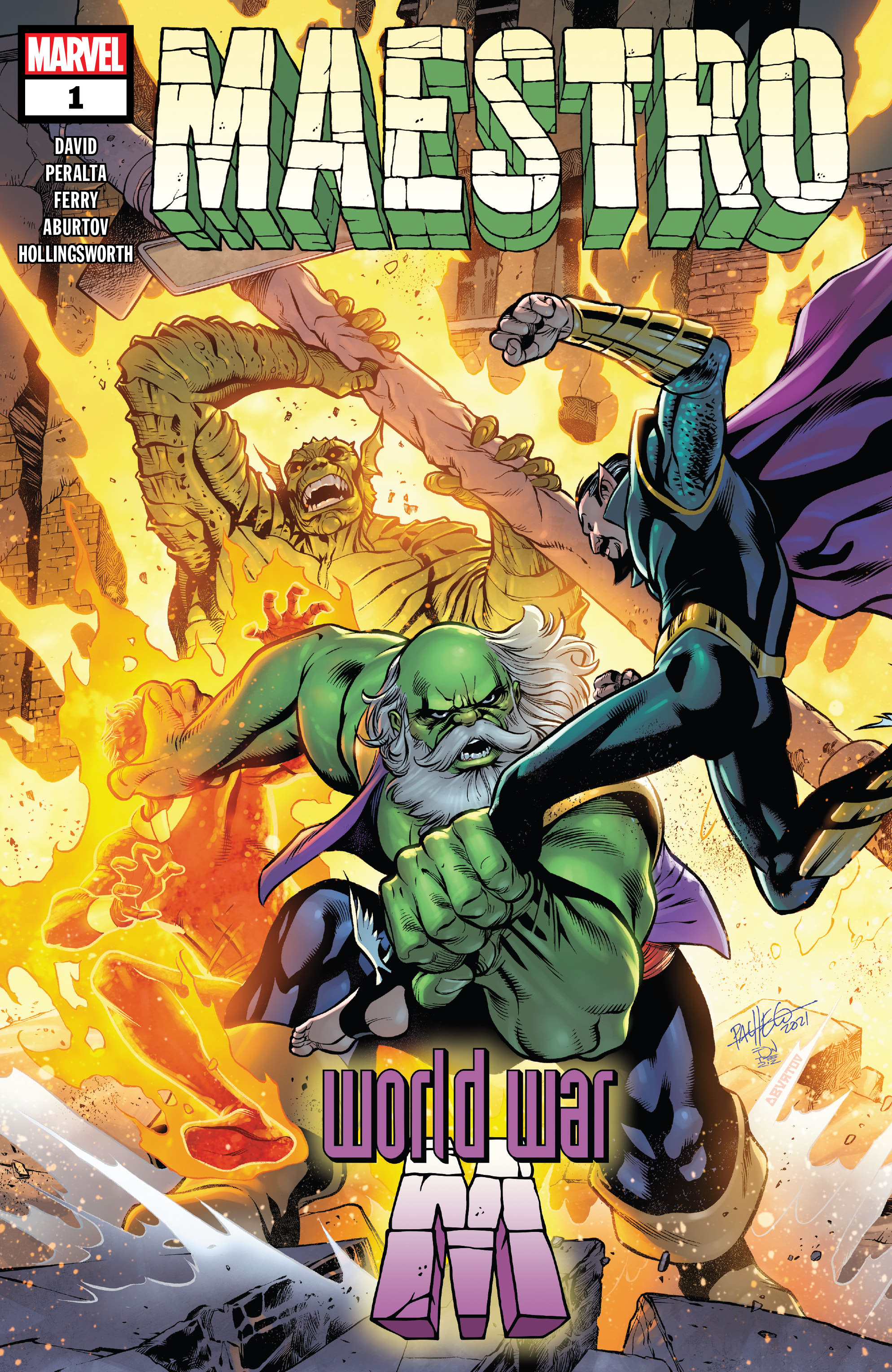 Read online Maestro: World War M comic -  Issue #1 - 1