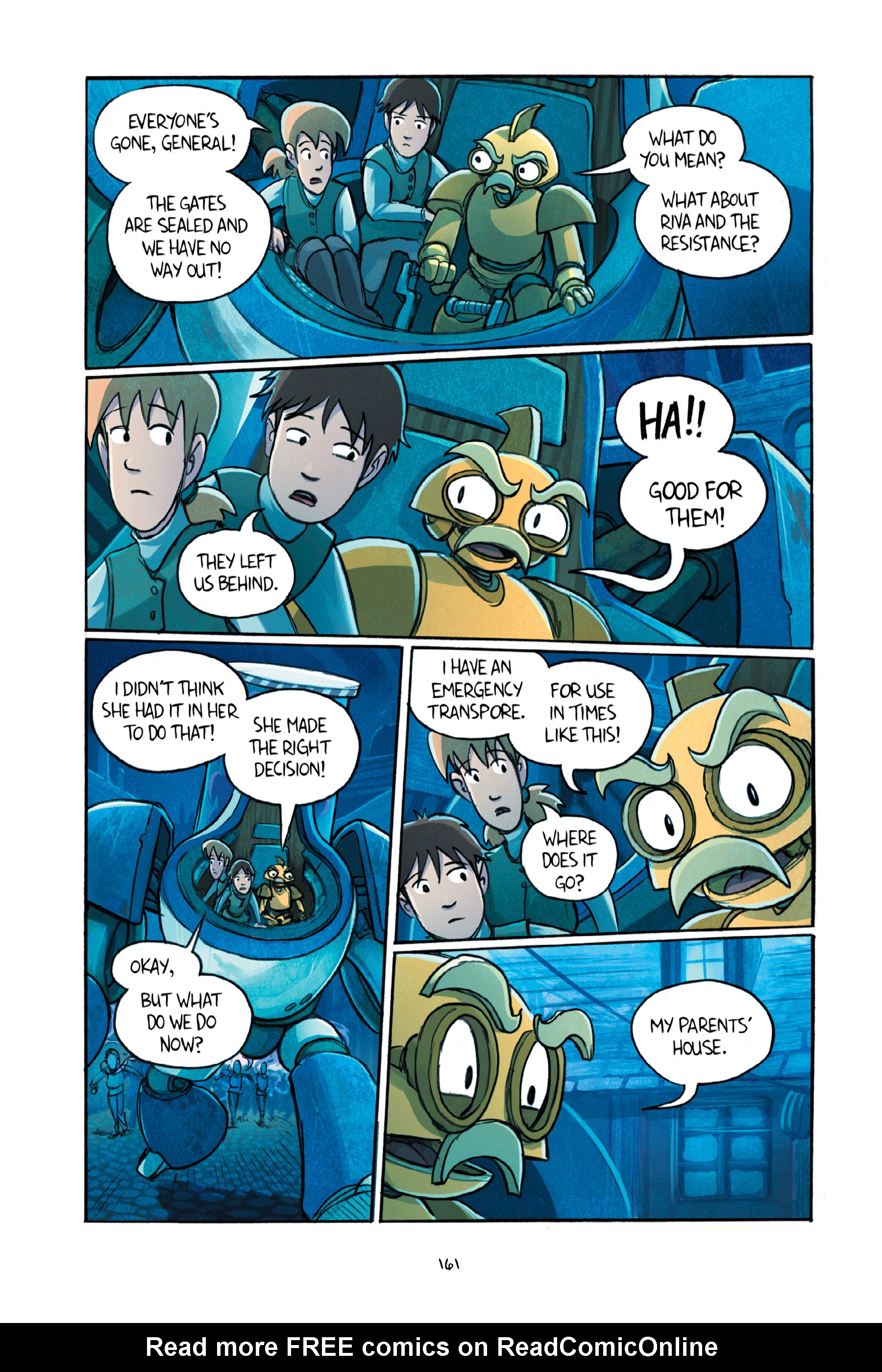 Read online Amulet comic -  Issue #6 - 162