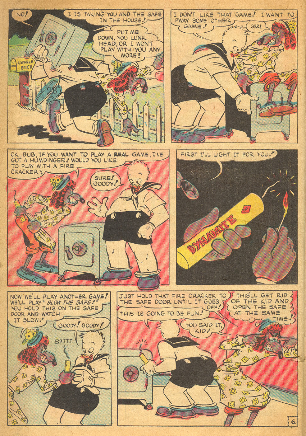 Read online Super Duck Comics comic -  Issue #42 - 8