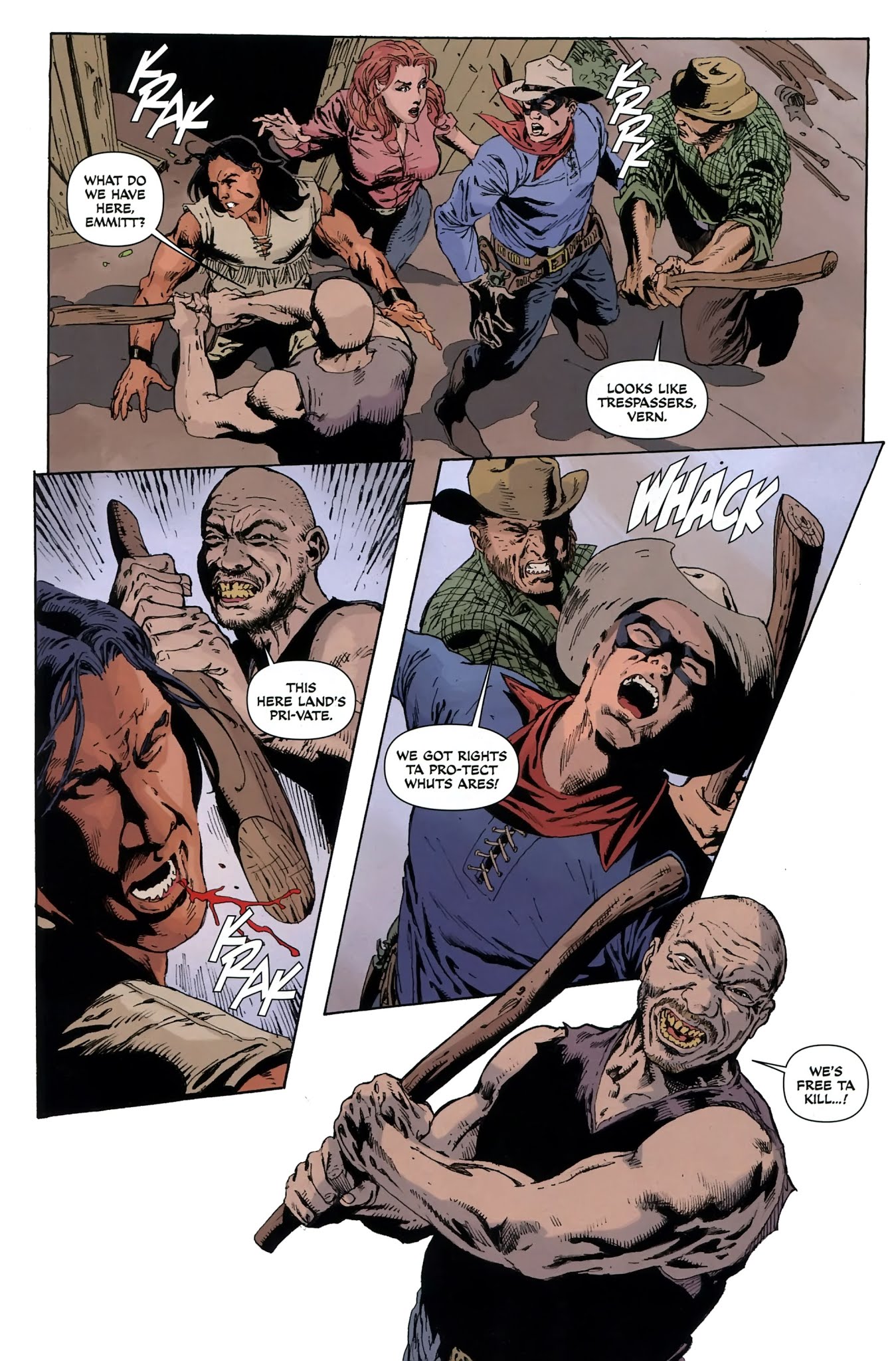 Read online The Lone Ranger: Vindicated comic -  Issue #2 - 10