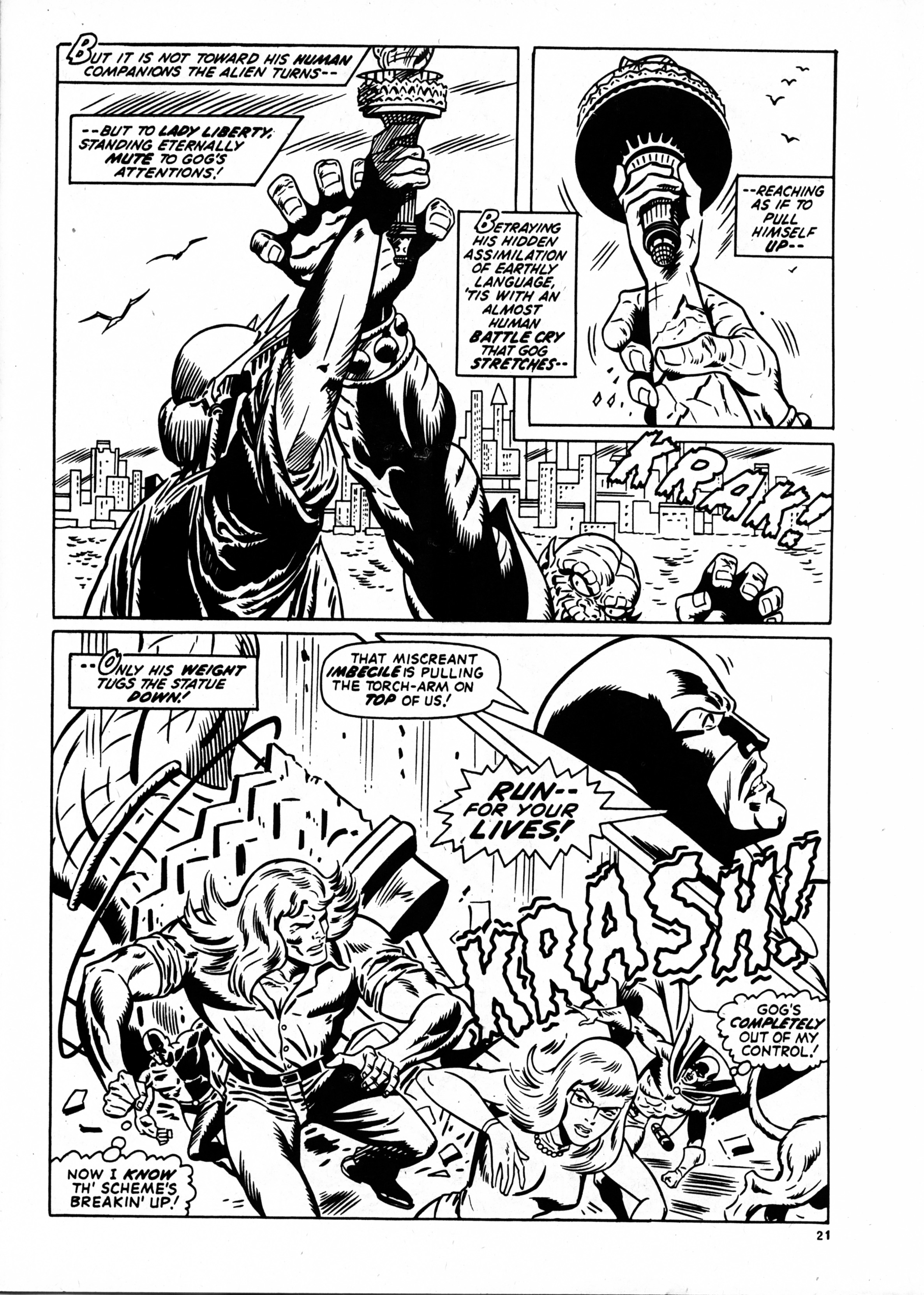 Read online Planet of the Apes (1974) comic -  Issue #70 - 20