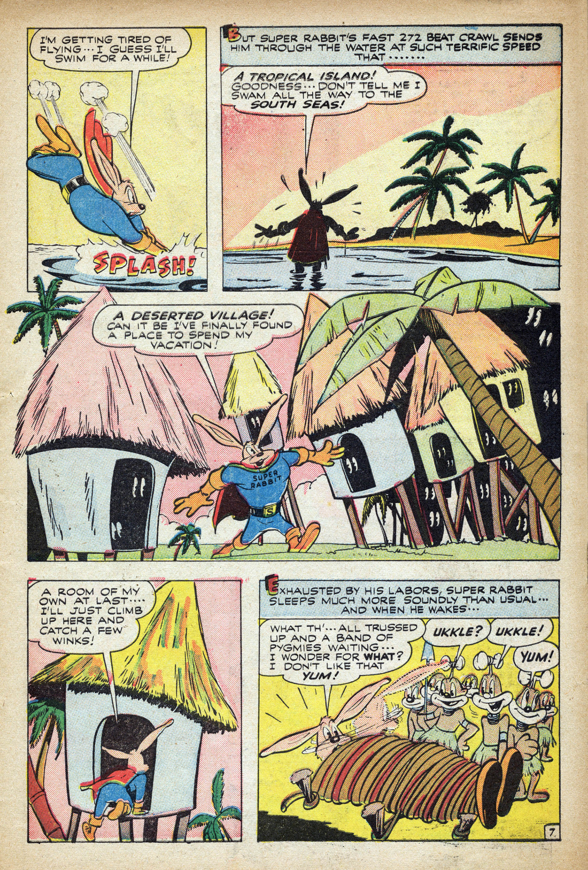 Read online Super Rabbit comic -  Issue #10 - 27