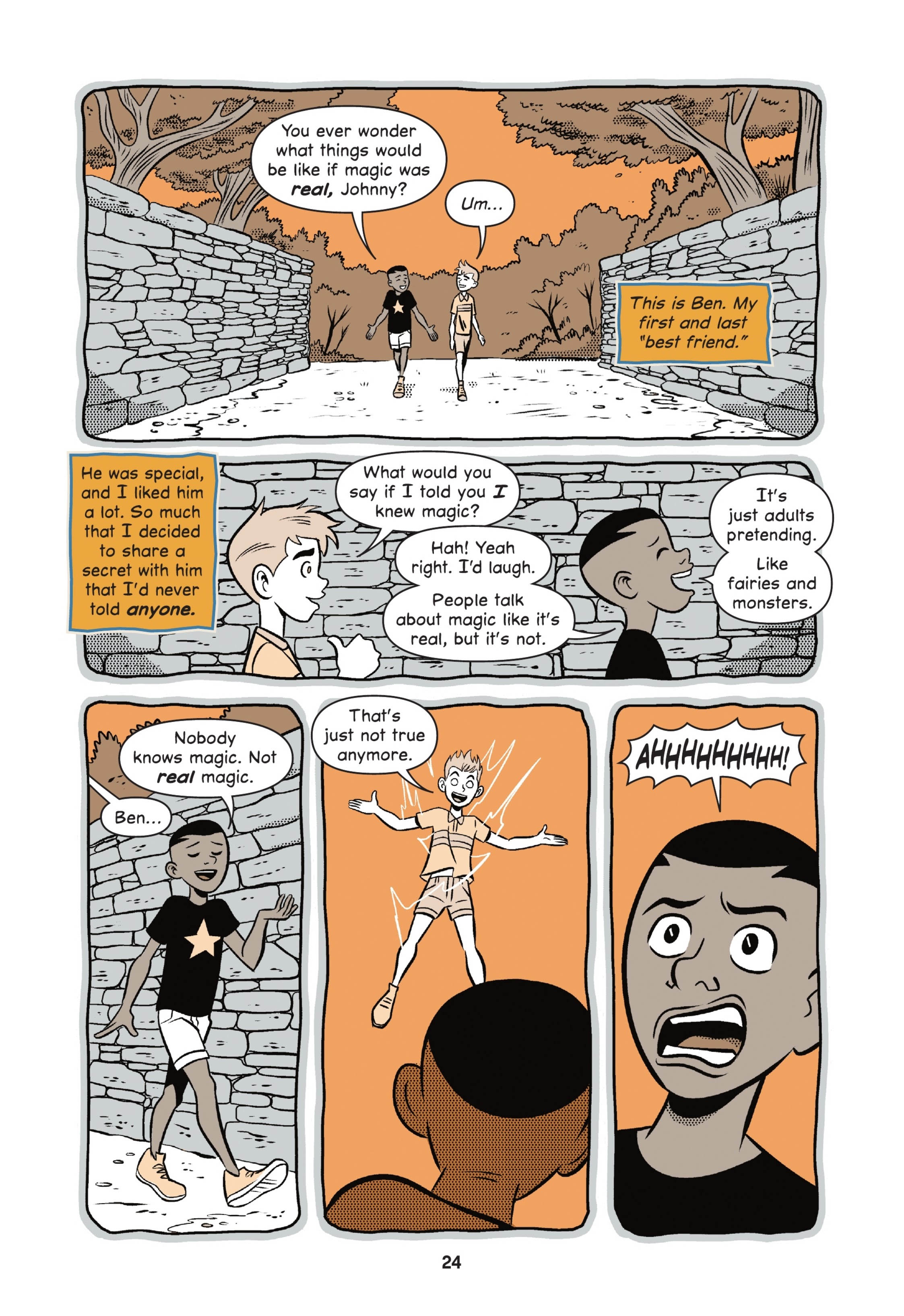 Read online The Mystery of the Meanest Teacher: A Johnny Constantine Graphic Novel comic -  Issue # TPB (Part 1) - 23